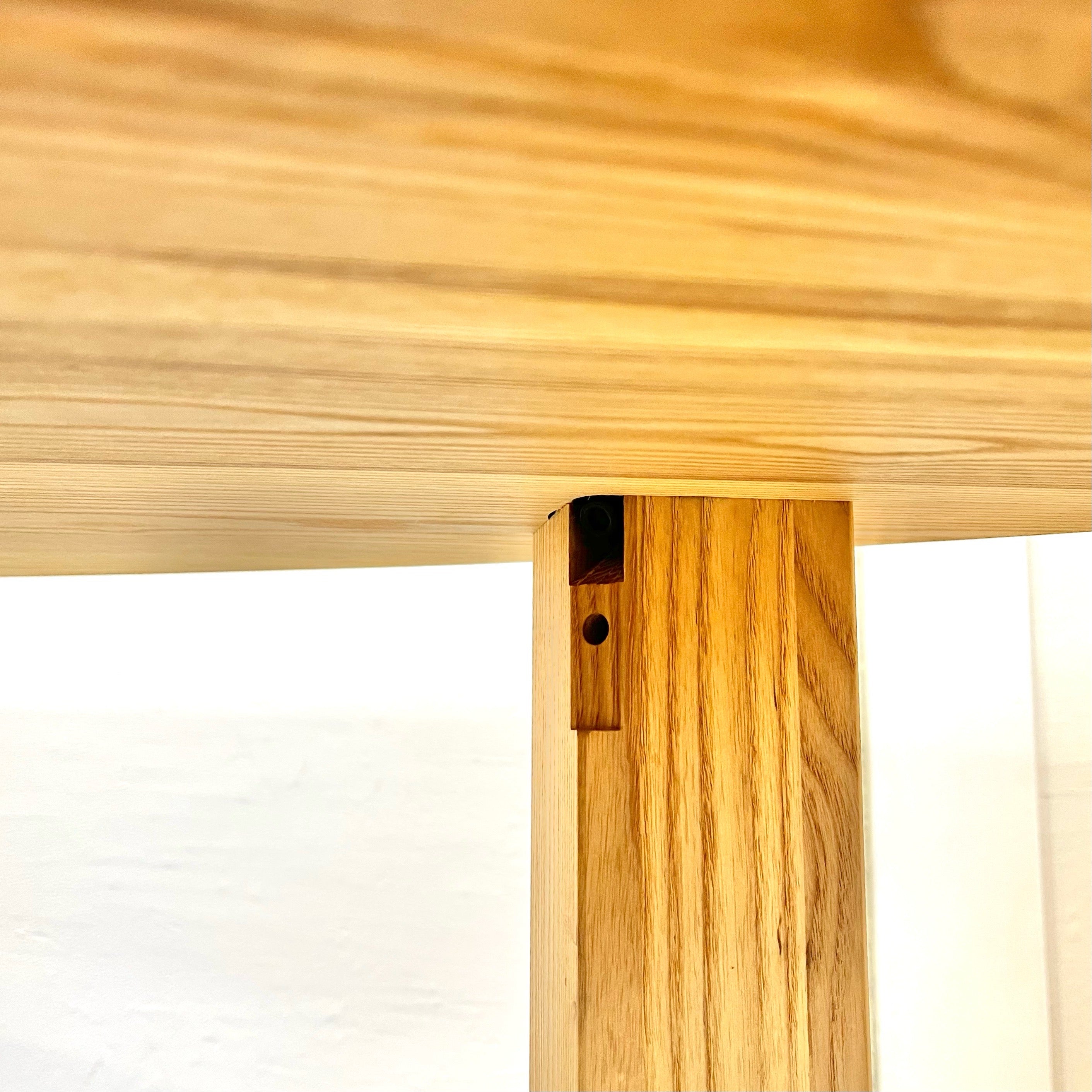 オーバル ダイニングテーブル タモ材