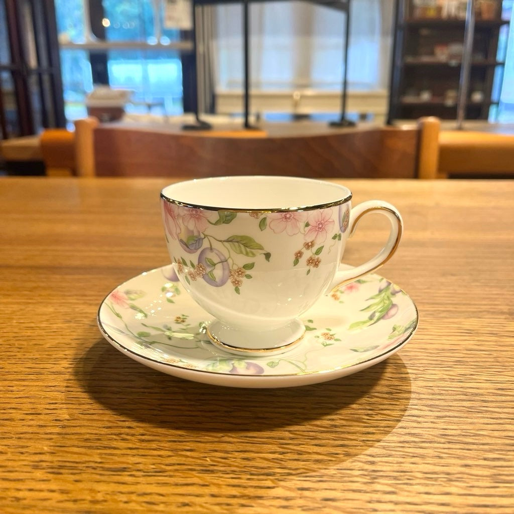 ウェッジウッド / WEDGEWOOD スウィートプラム ティーカップ&ソーサ 2客セット