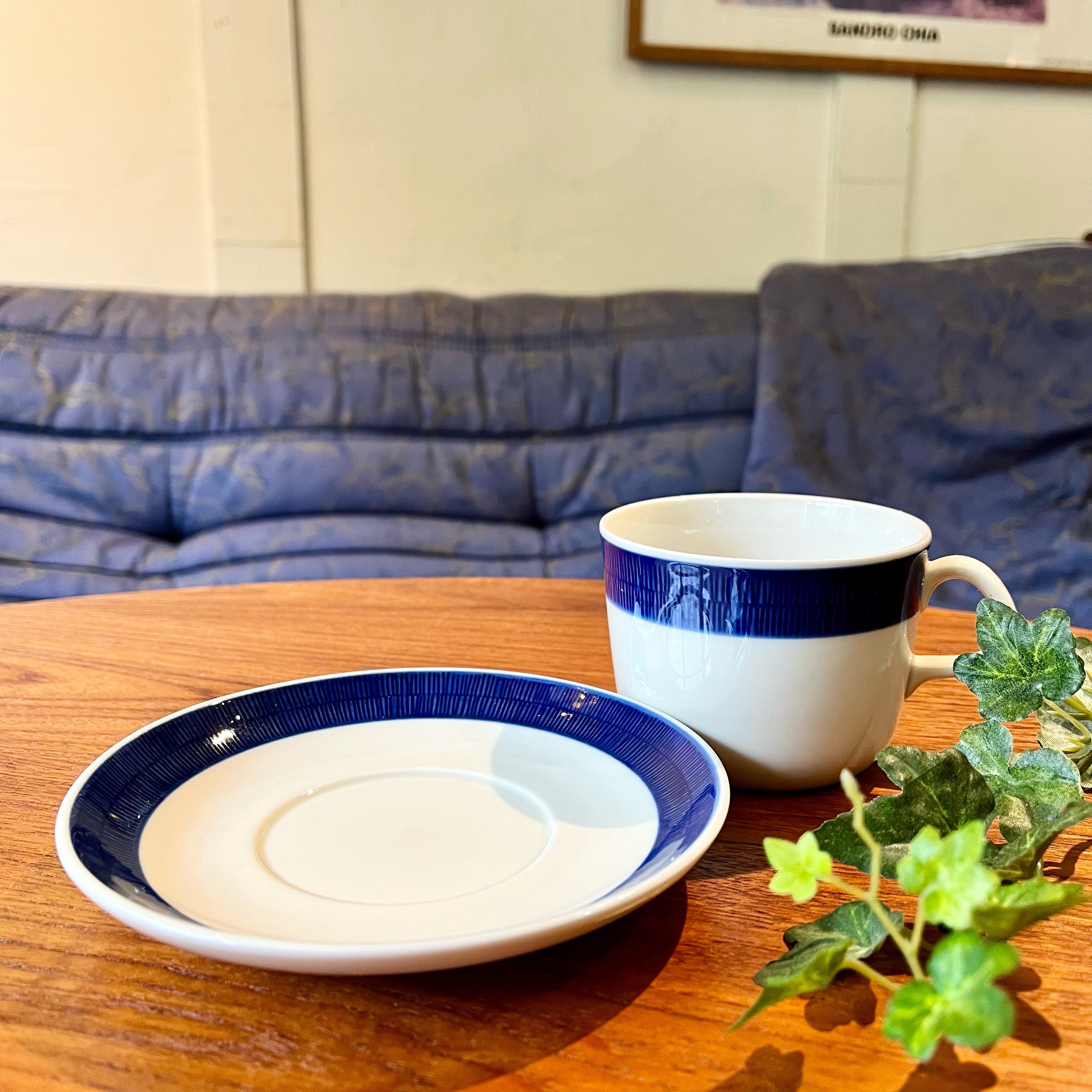 ロールストランド / Rorstrand コカ / Koka シリーズ コーヒー カップ&ソーサー ヴィンテージ