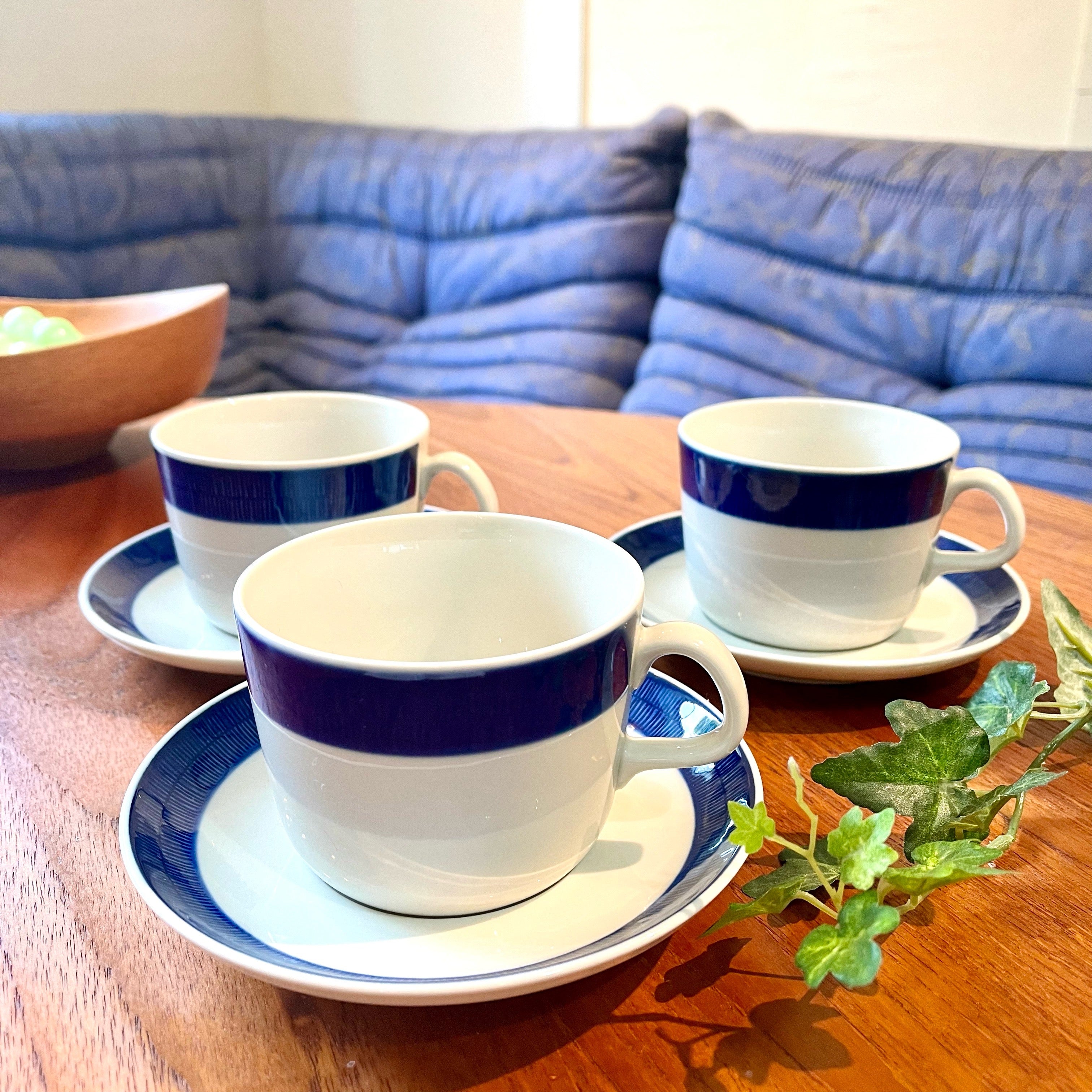 ロールストランド / Rorstrand コカ / Koka シリーズ コーヒー カップ&ソーサー ヴィンテージ