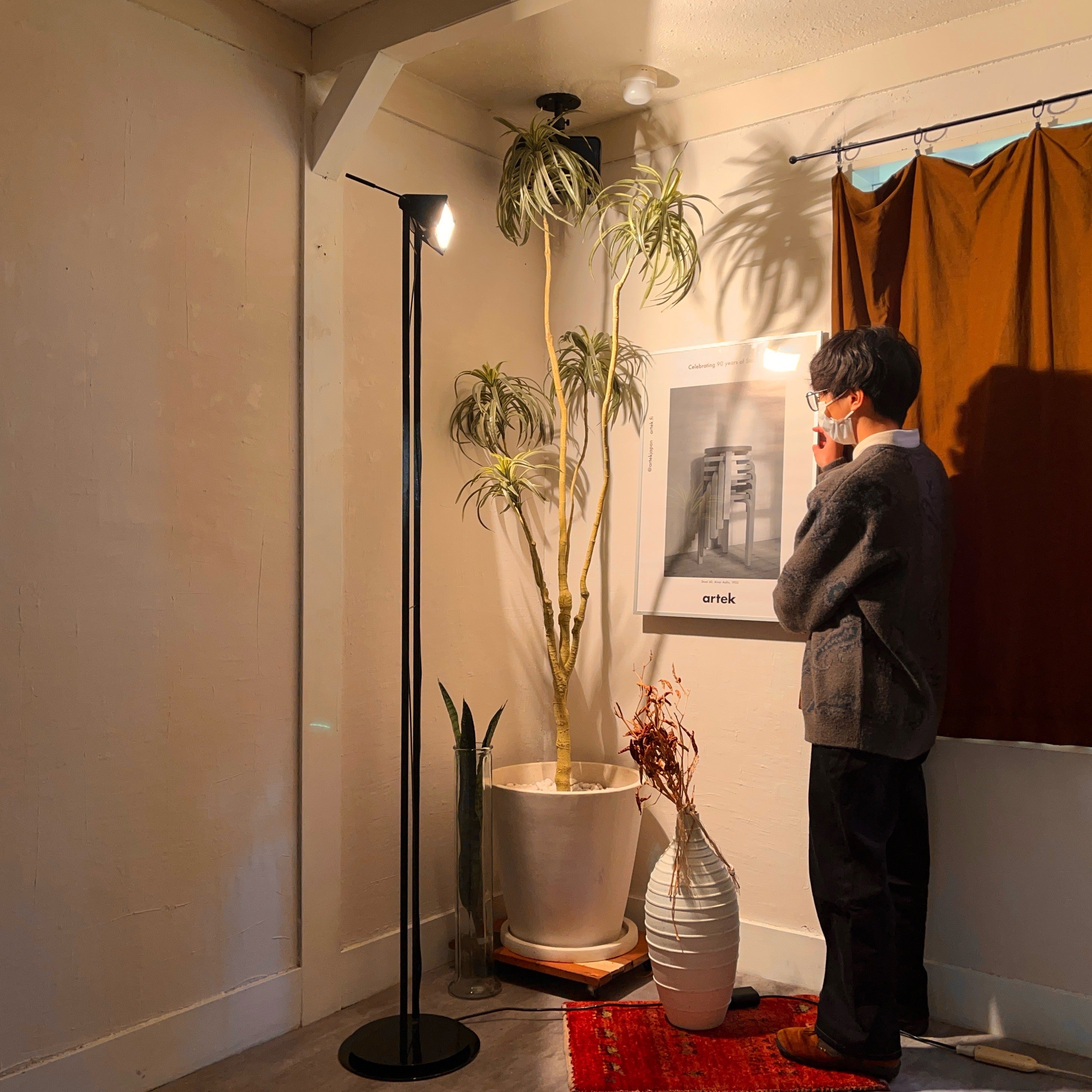 ルミナ / LUMINA Opus Terra フロアスタンドランプ Walter Monici イタリア