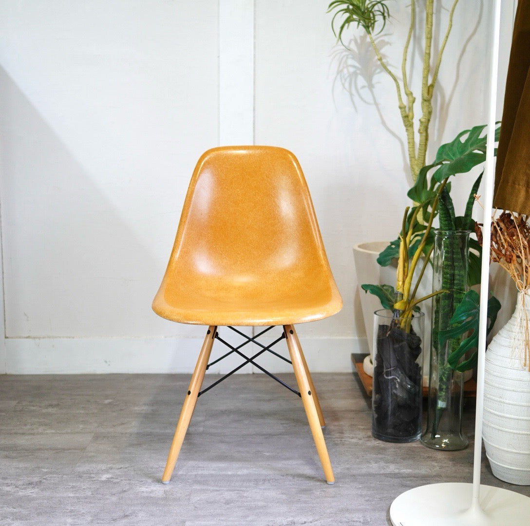 ハーマンミラー / Herman Miller サイドシェルチェア FRP ドゥエルレッグ チャールズ&レイ・イームズ ヴィンテージ