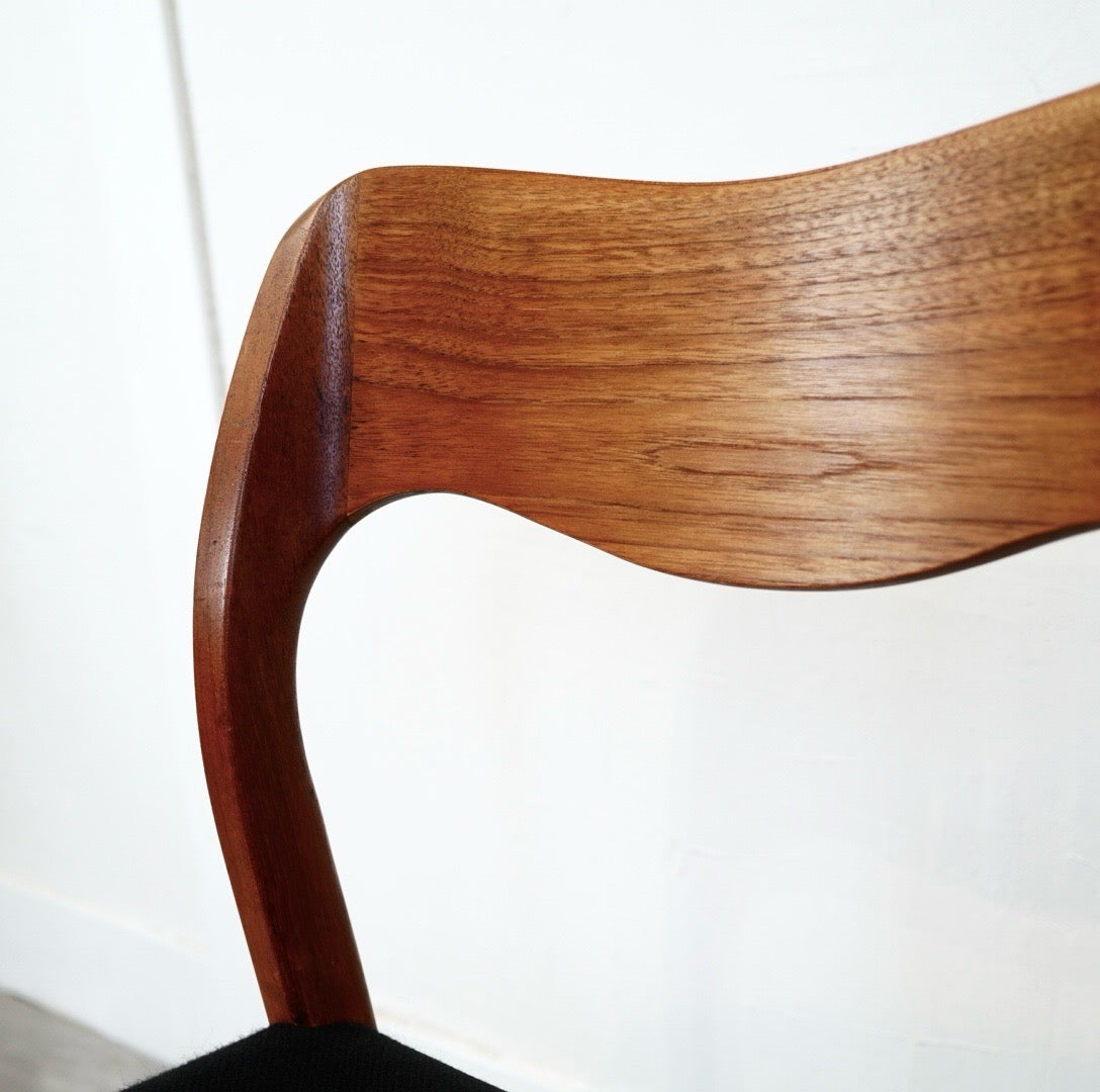 J・L・モラー / J.L.Moller Model No. 71 ダイニングチェア ニールス・O・モラー/Niels O.Moller チーク デンマーク ヴィンテージ