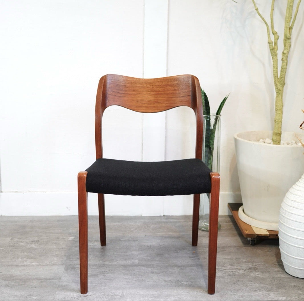 J・L・モラー / J.L.Moller Model No. 71 ダイニングチェア ニールス・O・モラー/Niels O.Moller チーク デンマーク ヴィンテージ