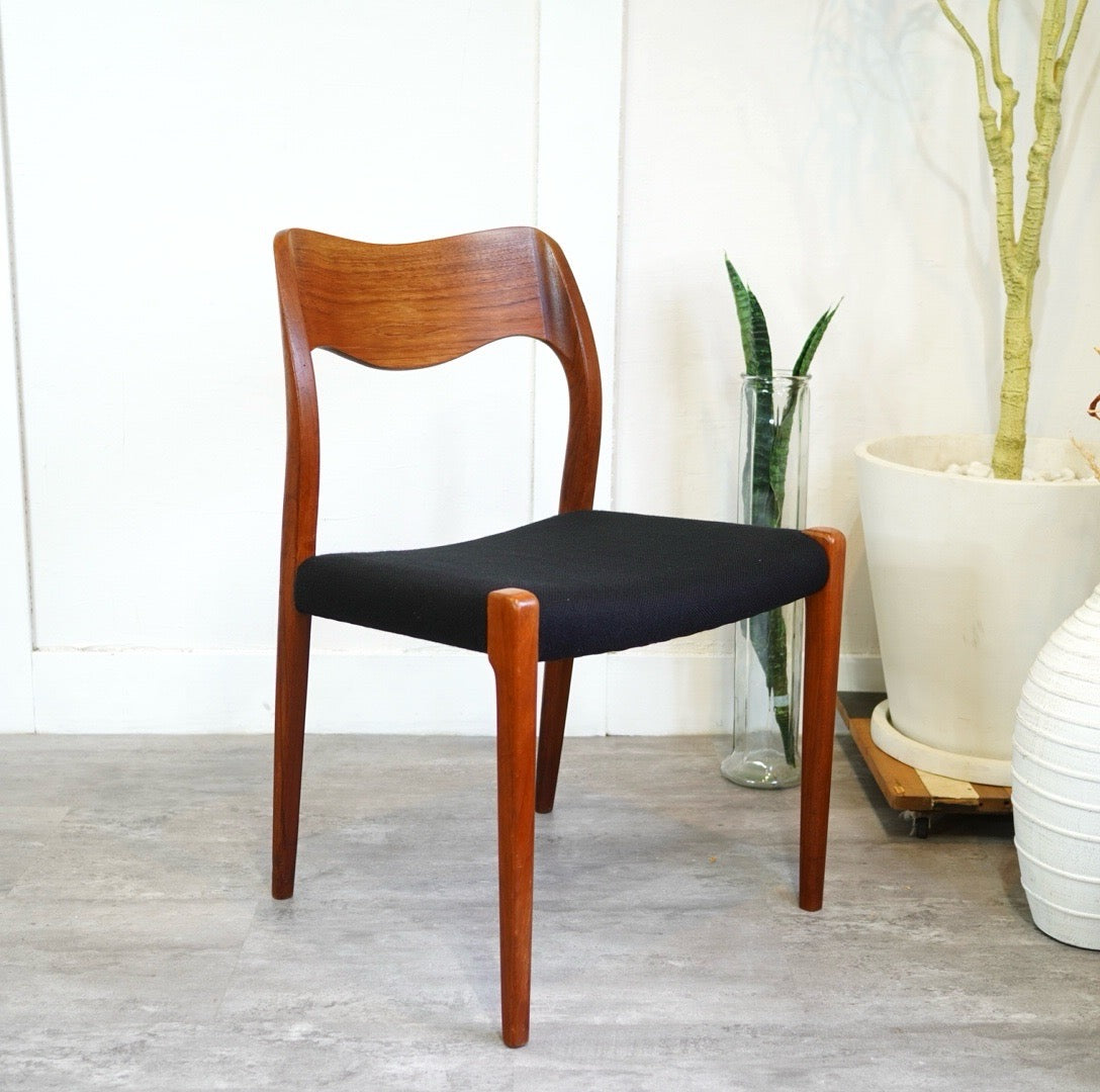 J・L・モラー / J.L.Moller Model No. 71 ダイニングチェア ニールス・O・モラー/Niels O.Moller チーク デンマーク ヴィンテージ