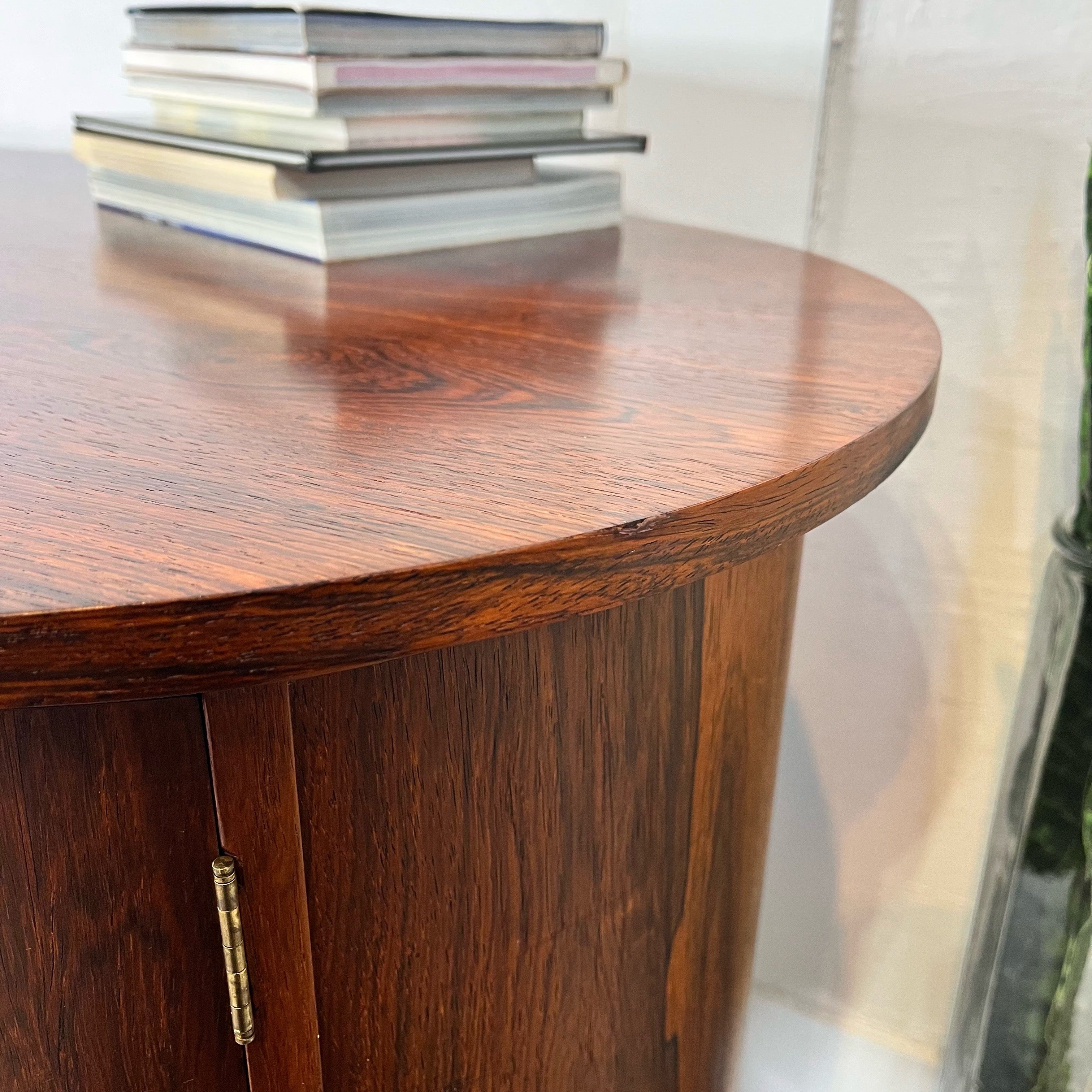 キドニーデスク 両袖デスク ローズウッド 北欧デンマーク ヴィンテージ