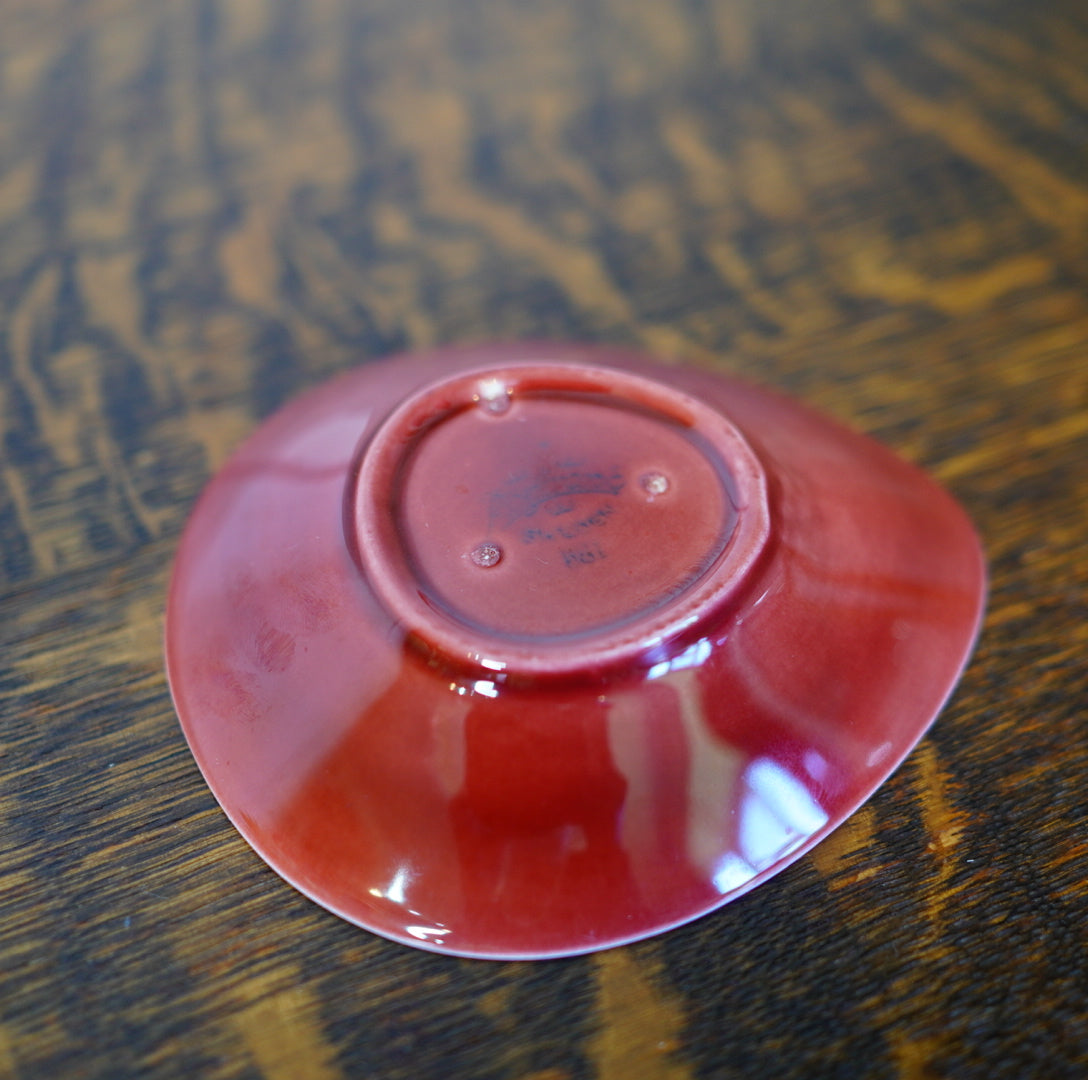 ロールストランド / Rorstrand ブラエルド / Bla Eld しずく形プレート レッド W9.5 北欧