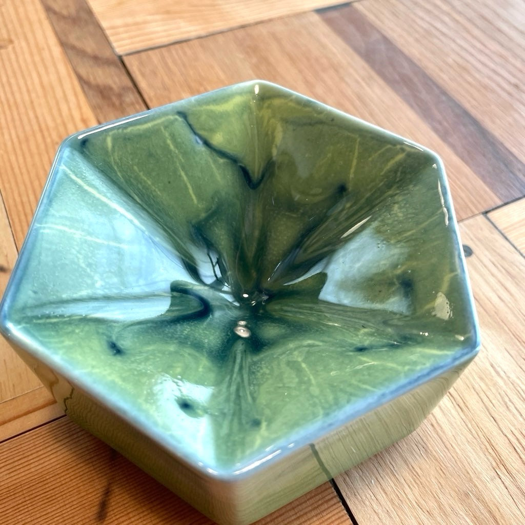アラビア / ARABIA ヘキサゴンディッシュ / Hexagon dish ヘイニリータフフタ / Heini Riitahuhta 希少