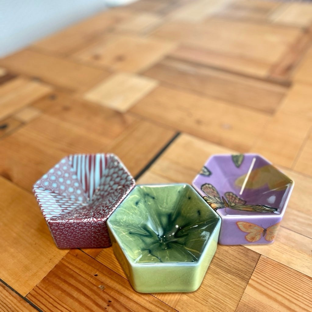 アラビア / ARABIA ヘキサゴンディッシュ / Hexagon dish ヘイニリータフフタ / Heini Riitahuhta 希少