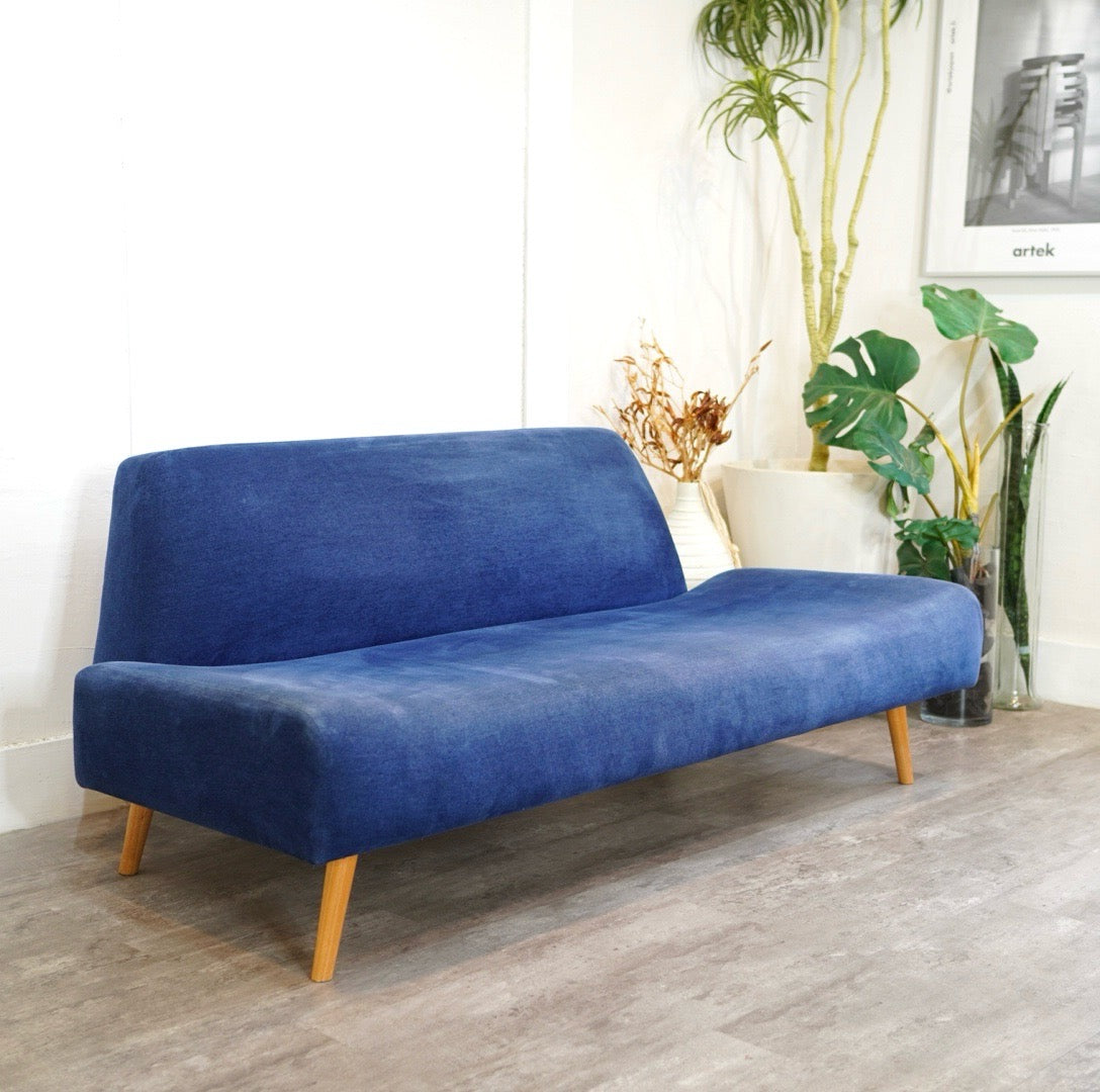 イデー / IDEE アーオソファ / AO SOFA 2人掛け ネイビー 中古 