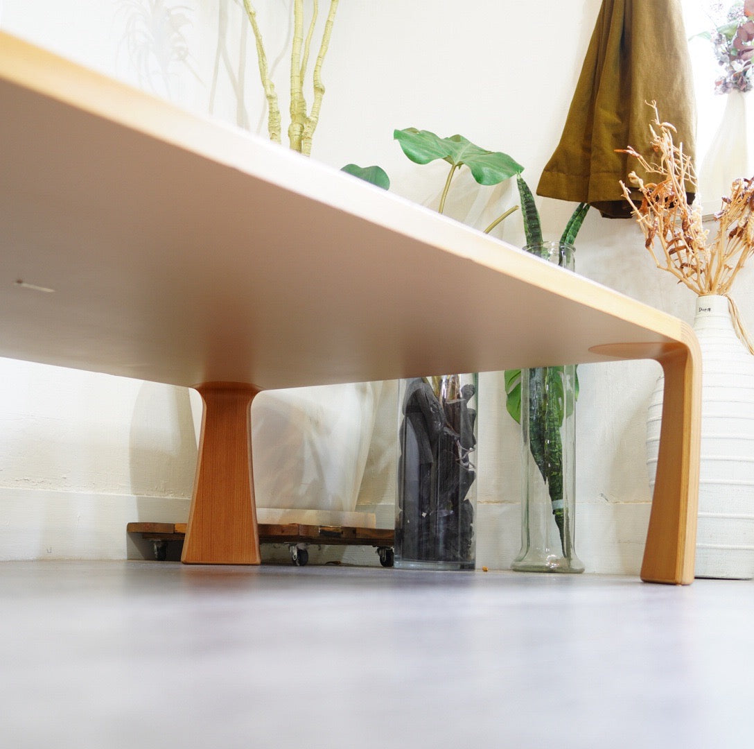 天童木工 / Tendo 座卓 乾三郎 ケヤキ板目 和テーブル