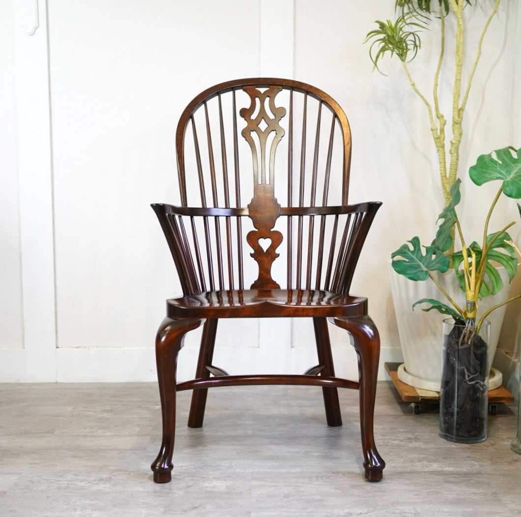 松本民芸家具 猫脚ウィンザーチェア / Windsor Chair with Cabriole-leg 希少