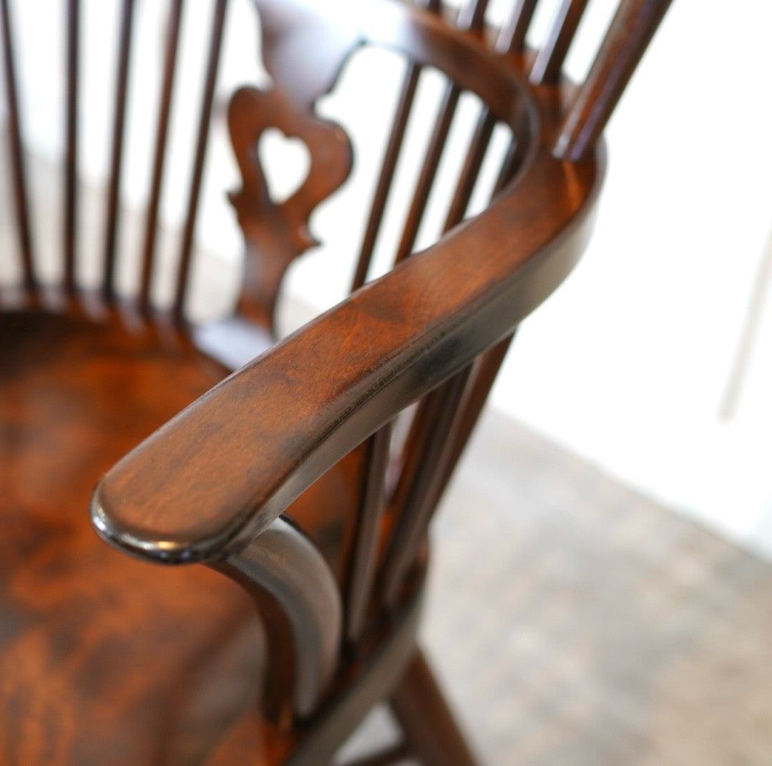 松本民芸家具 猫脚ウィンザーチェア / Windsor Chair with Cabriole-leg 希少