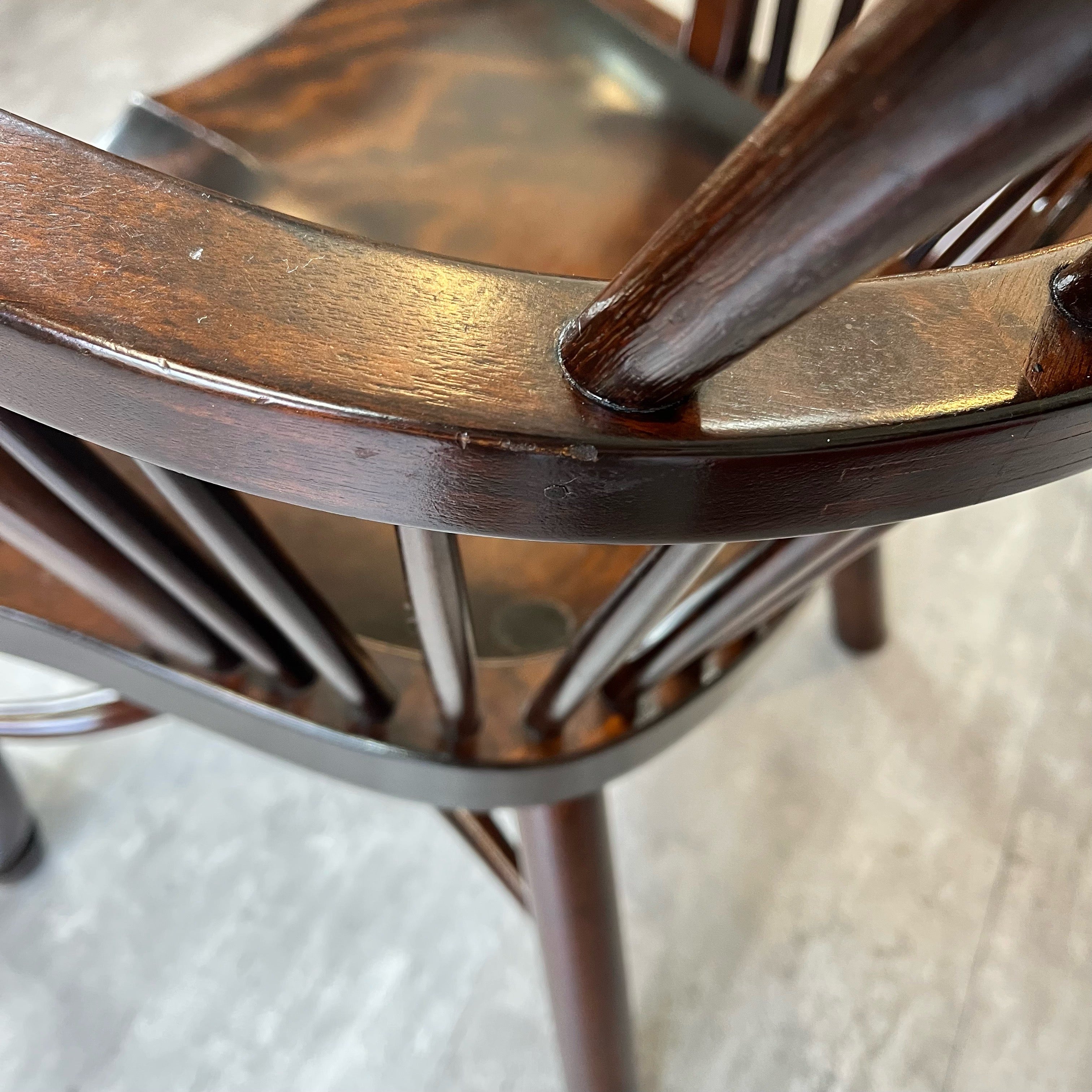 松本民芸家具 猫脚ウィンザーチェア / Windsor Chair with Cabriole-leg 希少