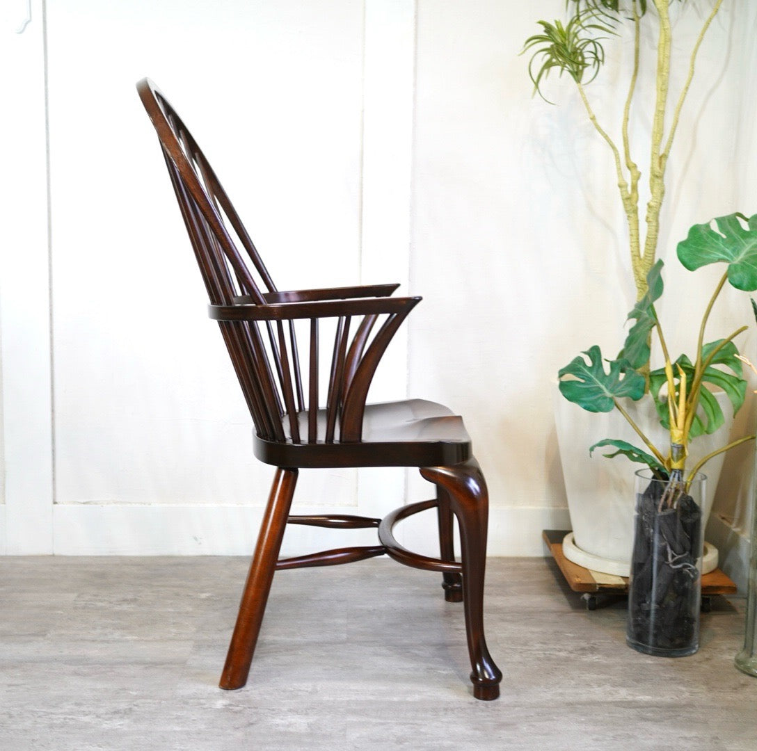 松本民芸家具 猫脚ウィンザーチェア / Windsor Chair with Cabriole-leg 希少
