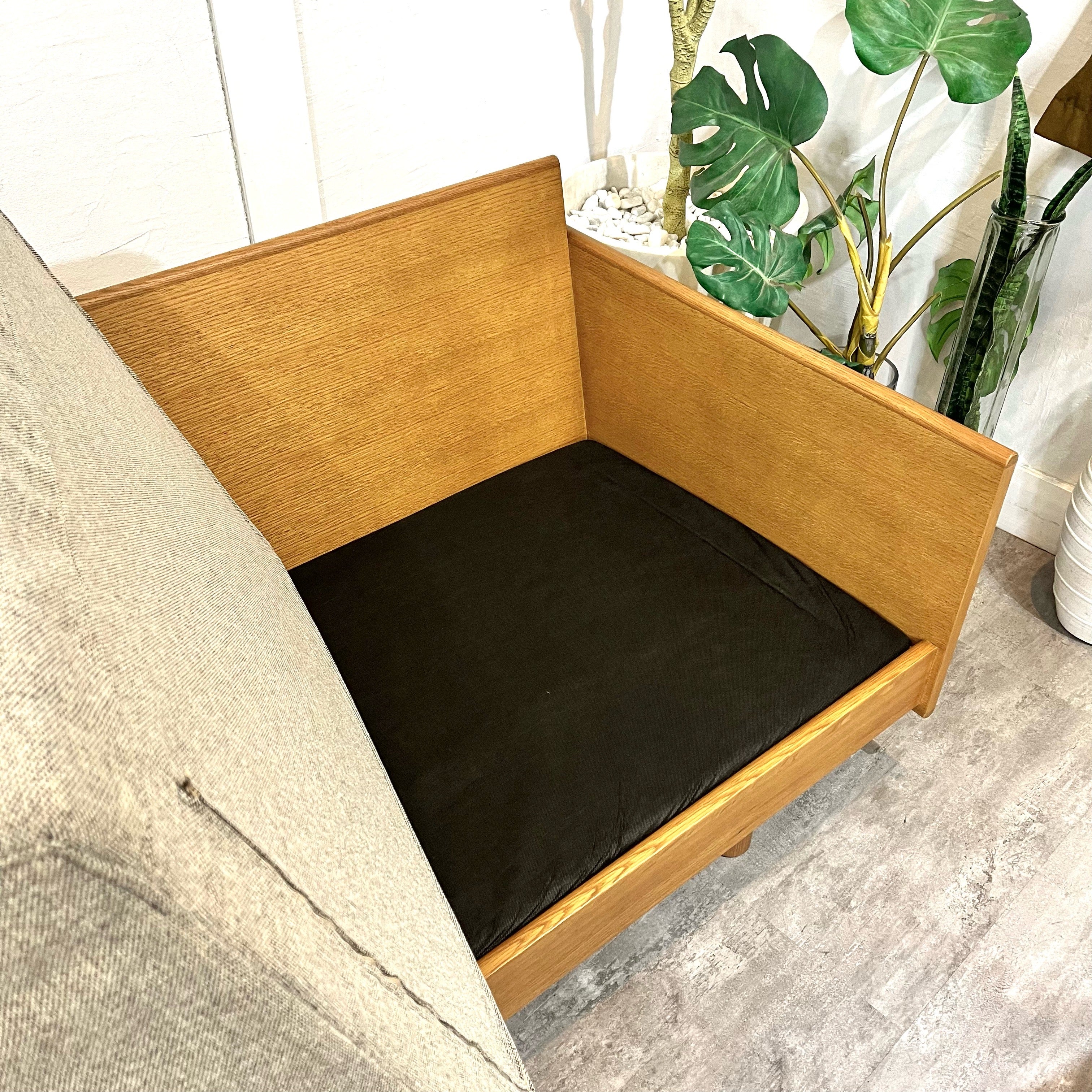 ソース / source サラ / SALA 3Pソファ オーク材 展示品