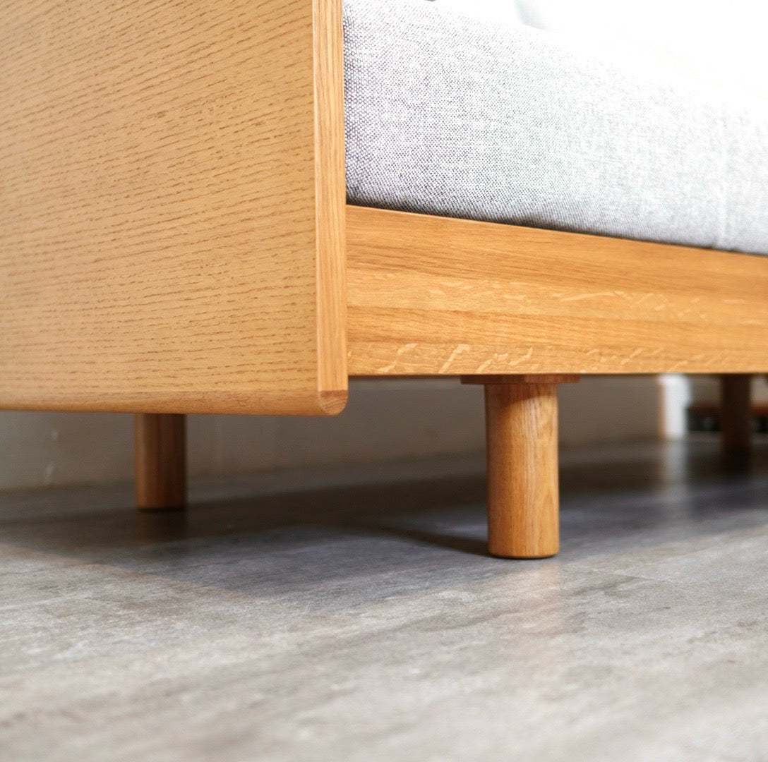 ソース / source サラ / SALA 3Pソファ オーク材 展示品