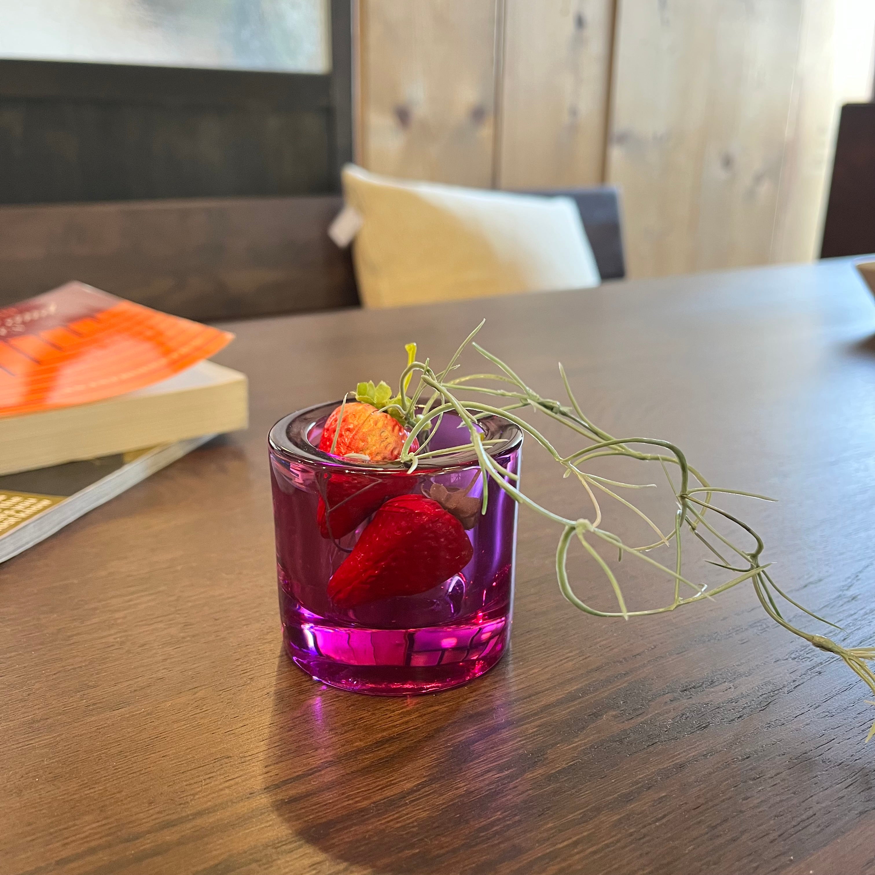 イッタラ / iittala マリメッコ / marimekko コラボ kivi キャンドルホルダー アメジスト