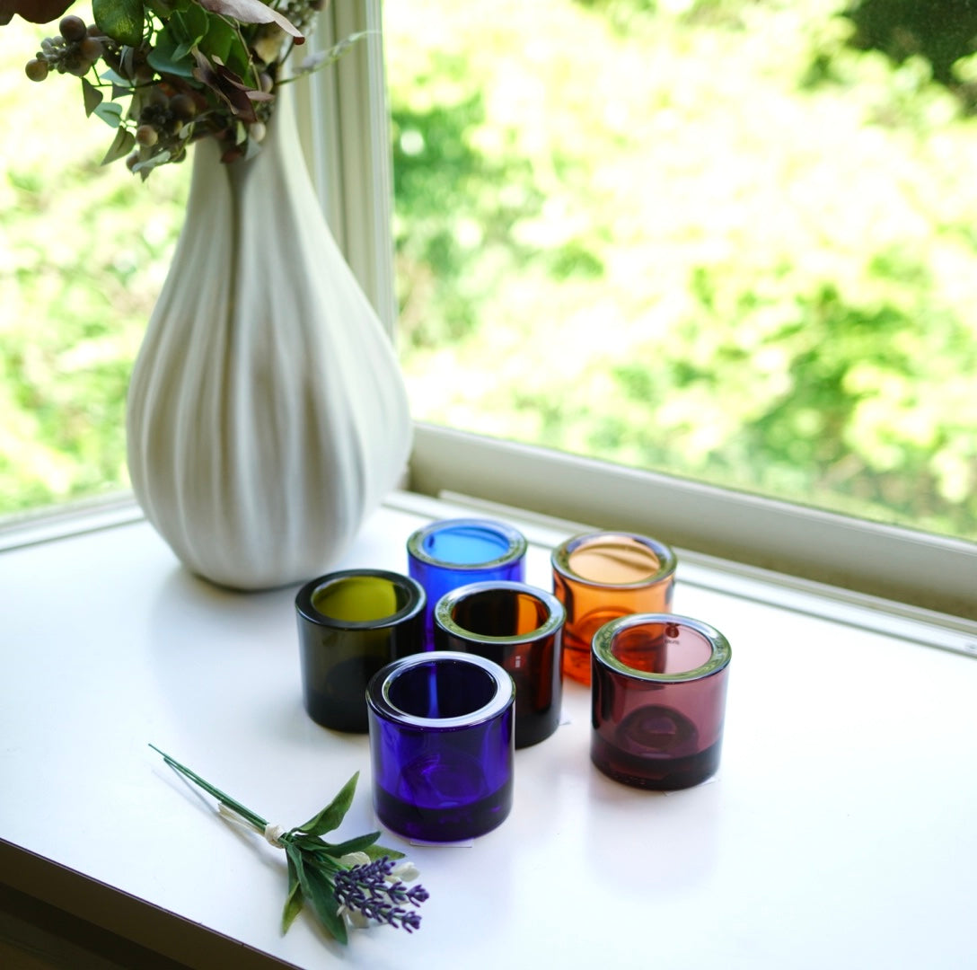 イッタラ / iittala マリメッコ / marimekko コラボ kivi キャンドルホルダー パープル