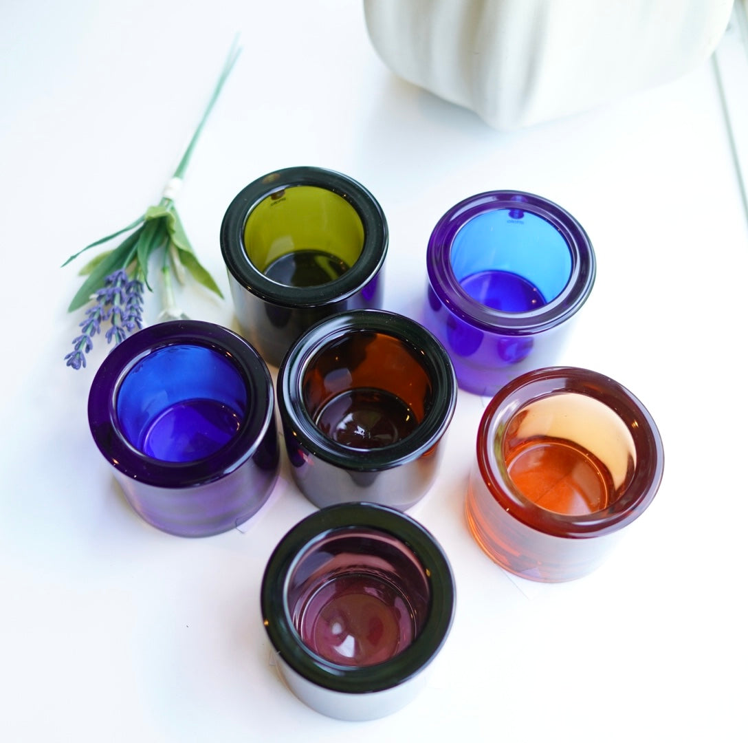 イッタラ / iittala マリメッコ / marimekko コラボ kivi キャンドルホルダー パープル