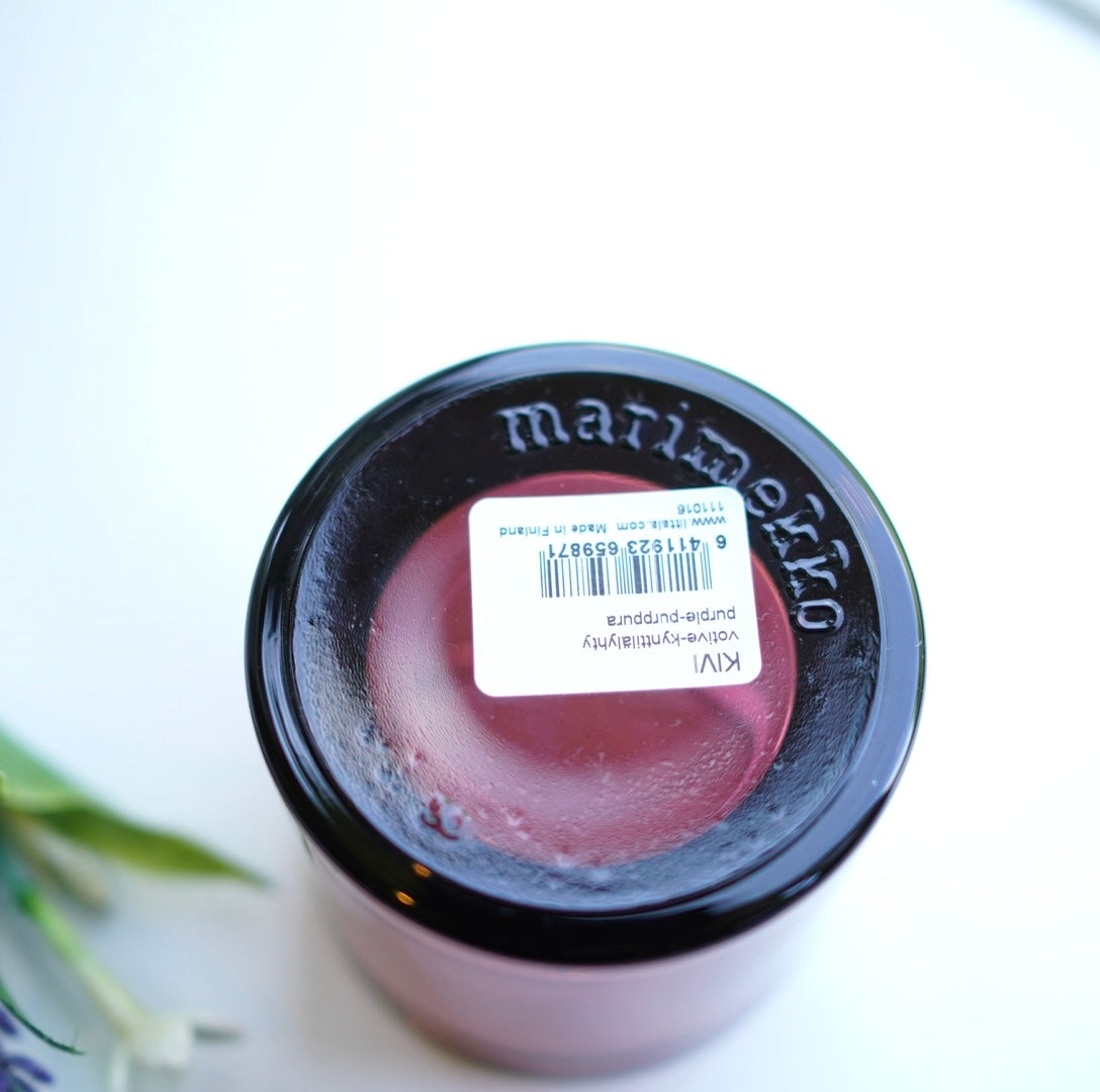 イッタラ / iittala マリメッコ / marimekko コラボ kivi キャンドルホルダー パープル