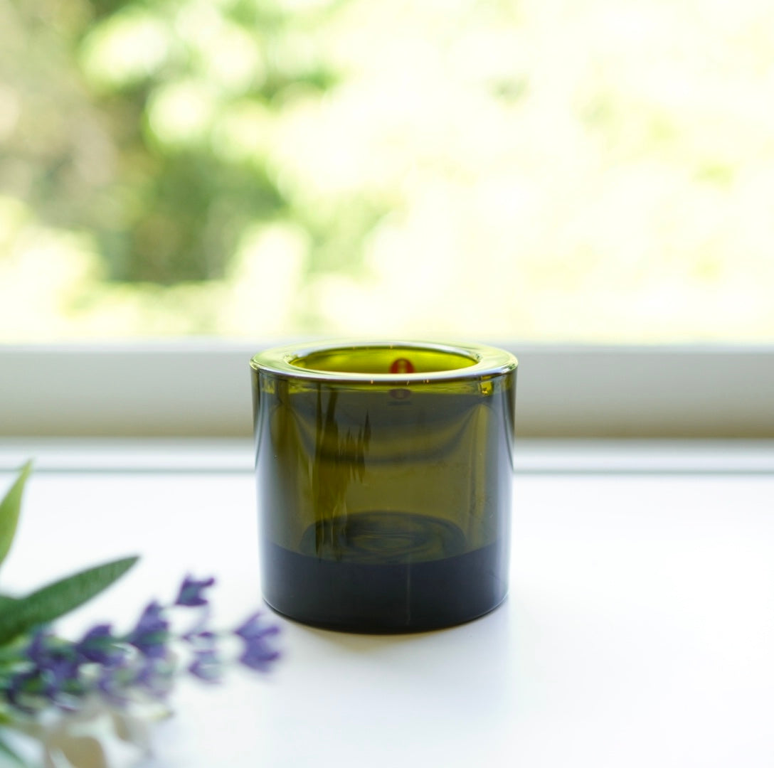 イッタラ / iittala マリメッコ / marimekko コラボ kivi キャンドルホルダー オリーブ