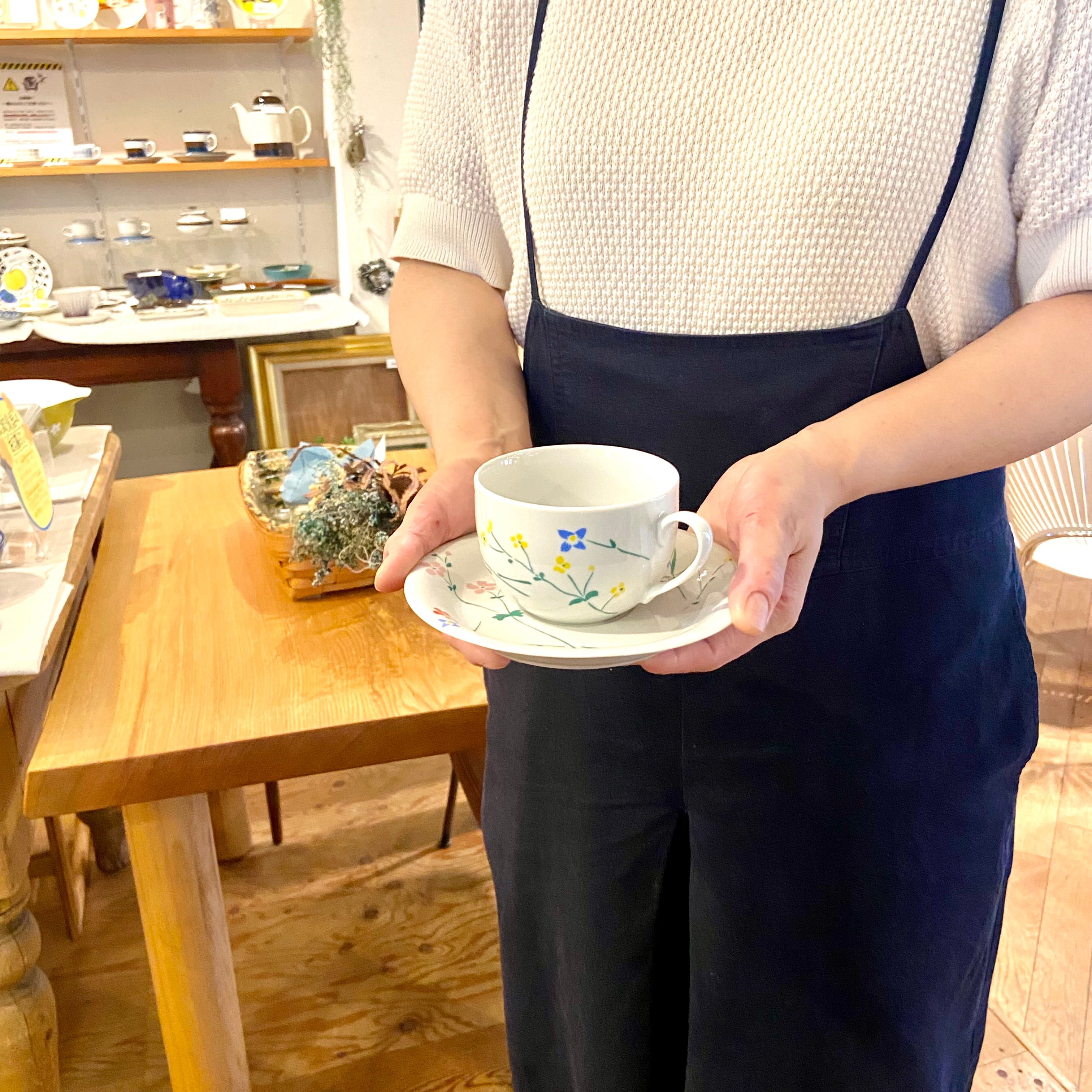 マリメッコ / marimekko ラウアンタイエフトー / Lauantaiehtoo カップ&ソーサー 石本藤雄 ヴィンテージ