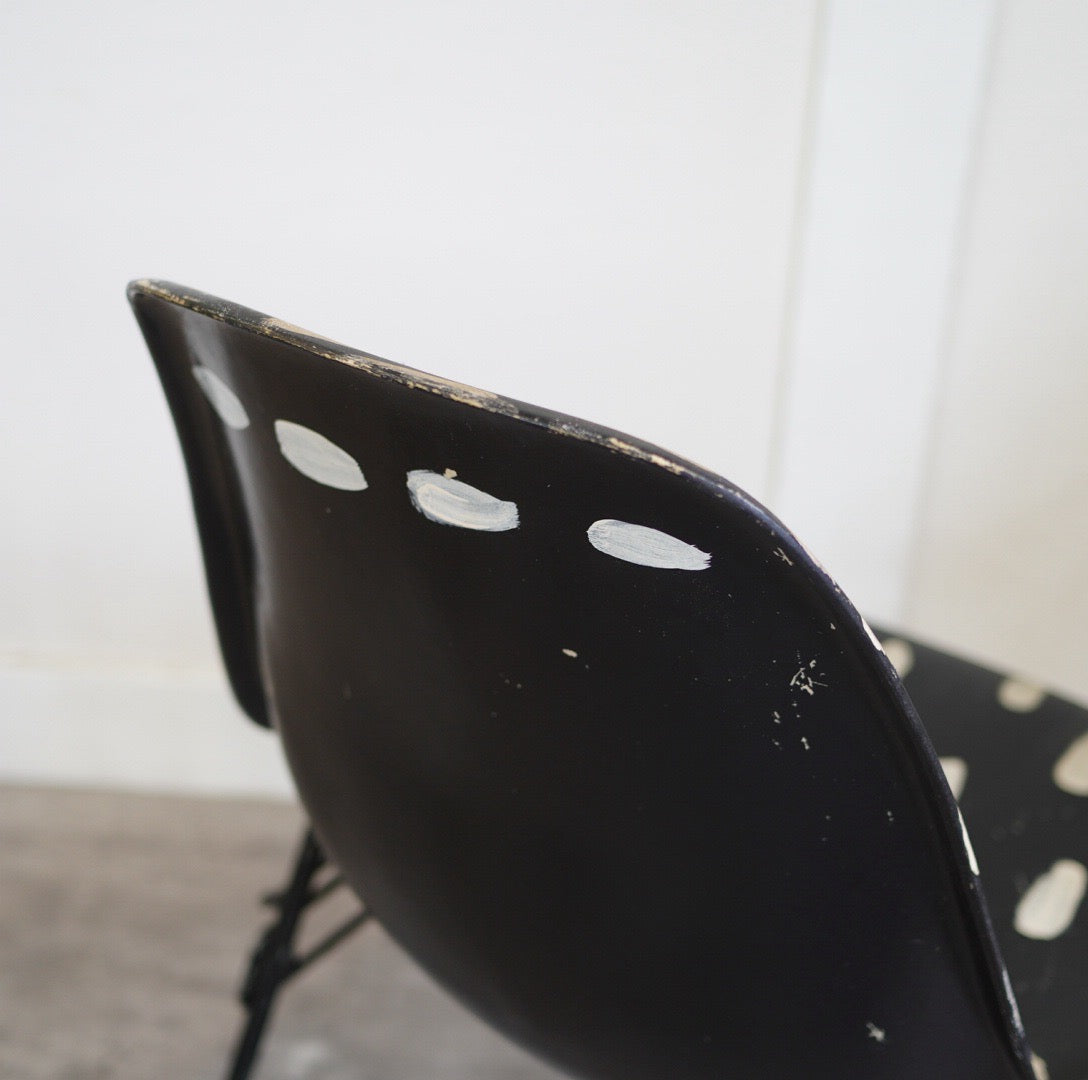 ハーマンミラー / Herman Miller ペイント サイドシェルチェア スタッキングベース チャールズ&レイ・イームズ FRP 外マウント ヴィンテージ