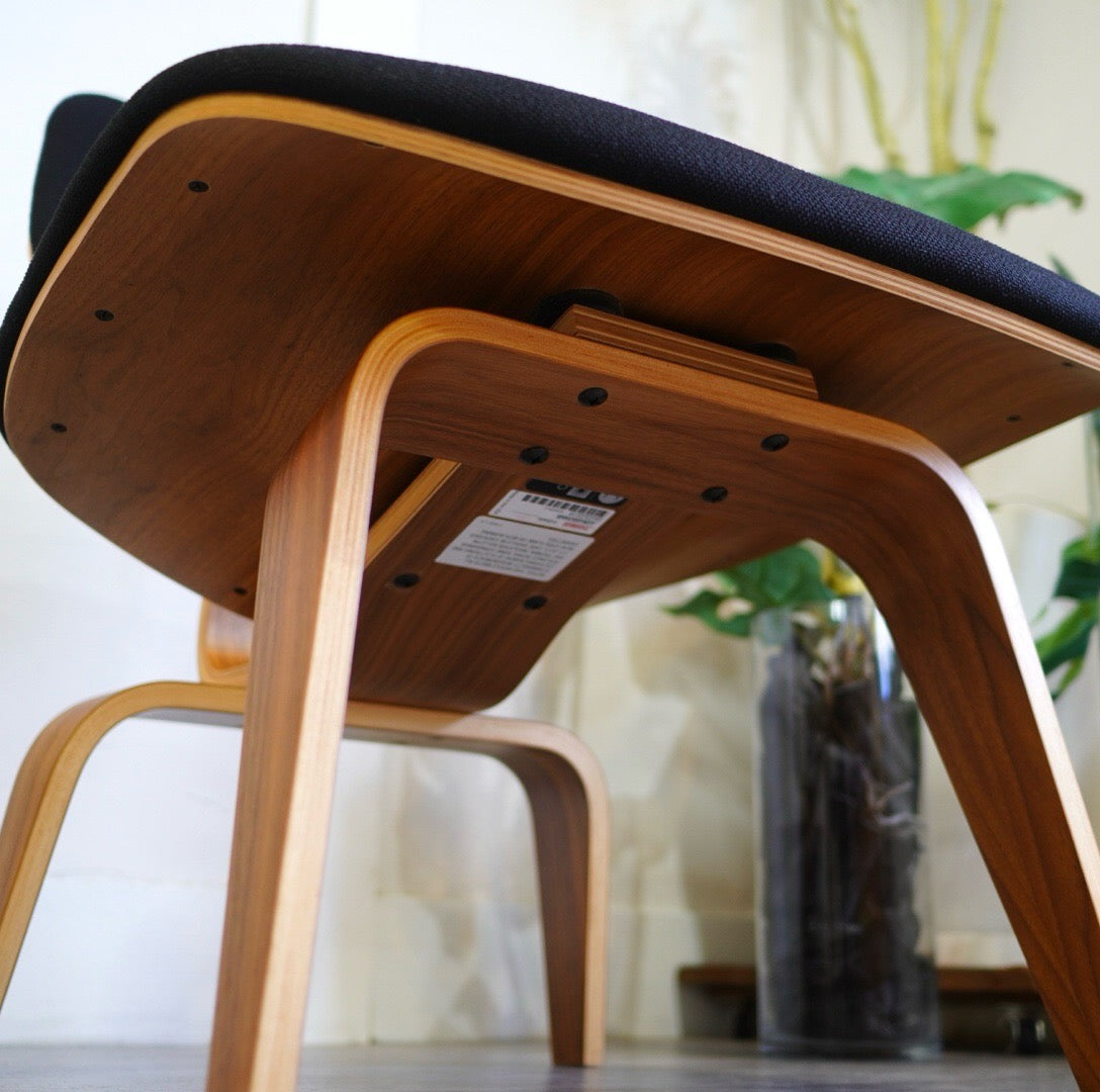 ハーマンミラー / Herman Miller プライウッドラウンジチェア LCW パット付 チャールズ&レイ・イームズ