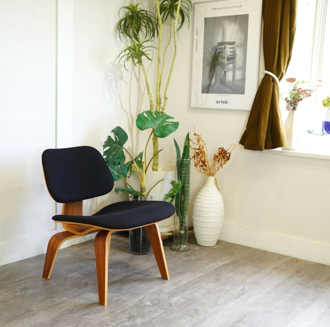 ハーマンミラー / Herman Miller プライウッドラウンジチェア LCW パット付 チャールズ&レイ・イームズ