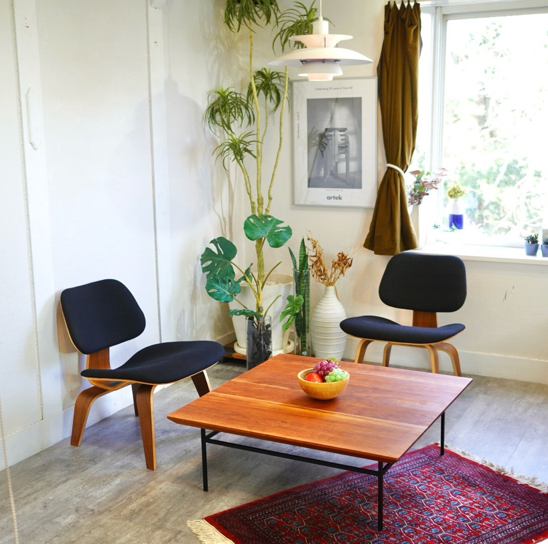ハーマンミラー / Herman Miller プライウッドラウンジチェア LCW パット付 チャールズ&レイ・イームズ
