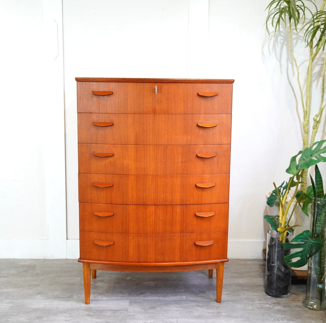 チーク材 チェスト 北欧ヴィンテージ 整理ダンス