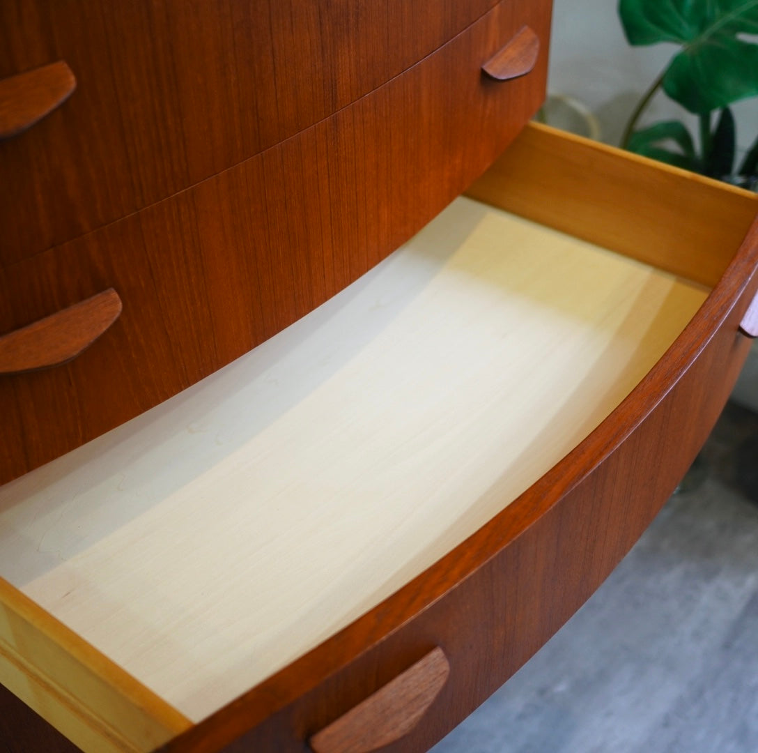 チーク材 チェスト 北欧ヴィンテージ 整理ダンス