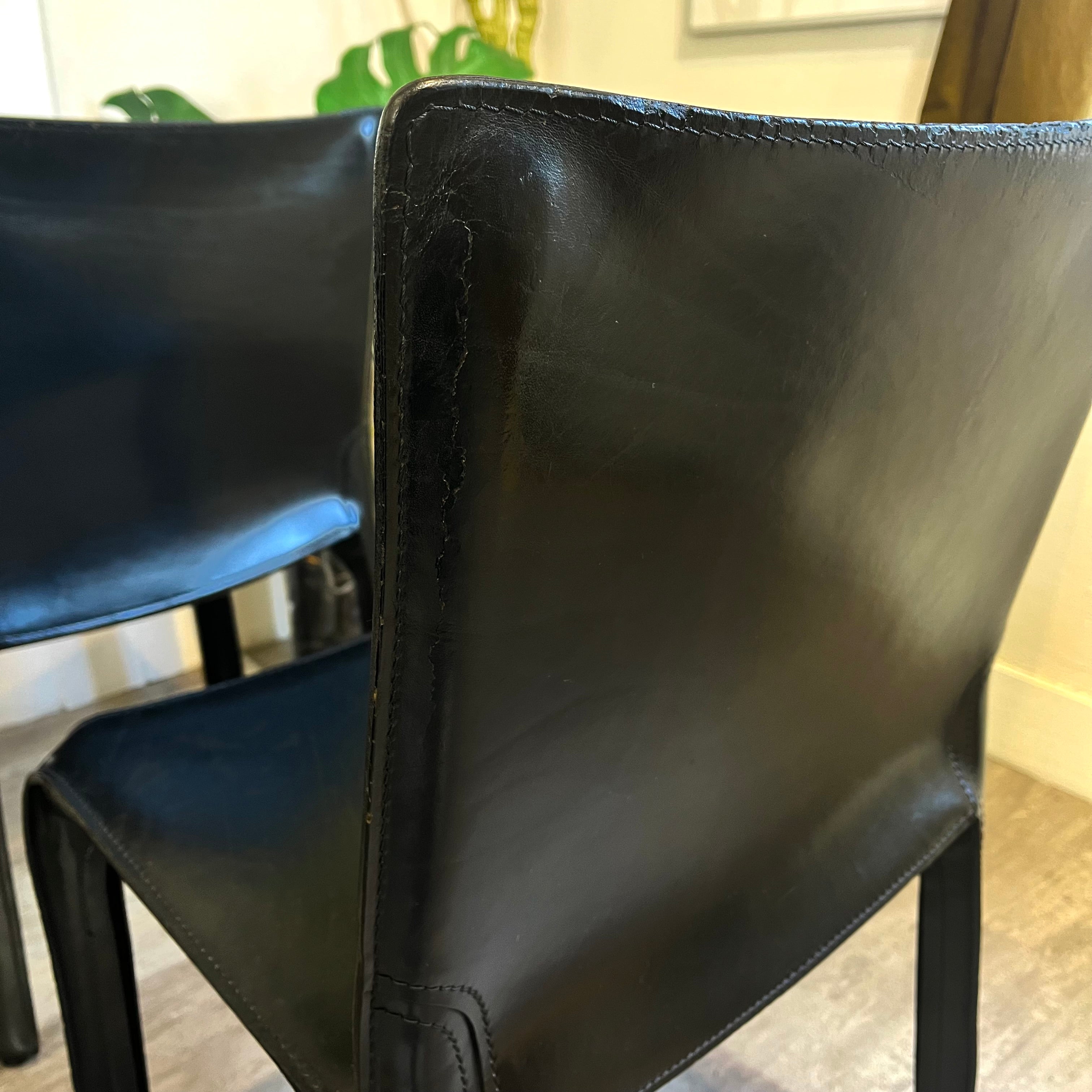 カッシーナ / Cassina キャブ / CAB アームレスチェア 412 マリオ・ベリーニ