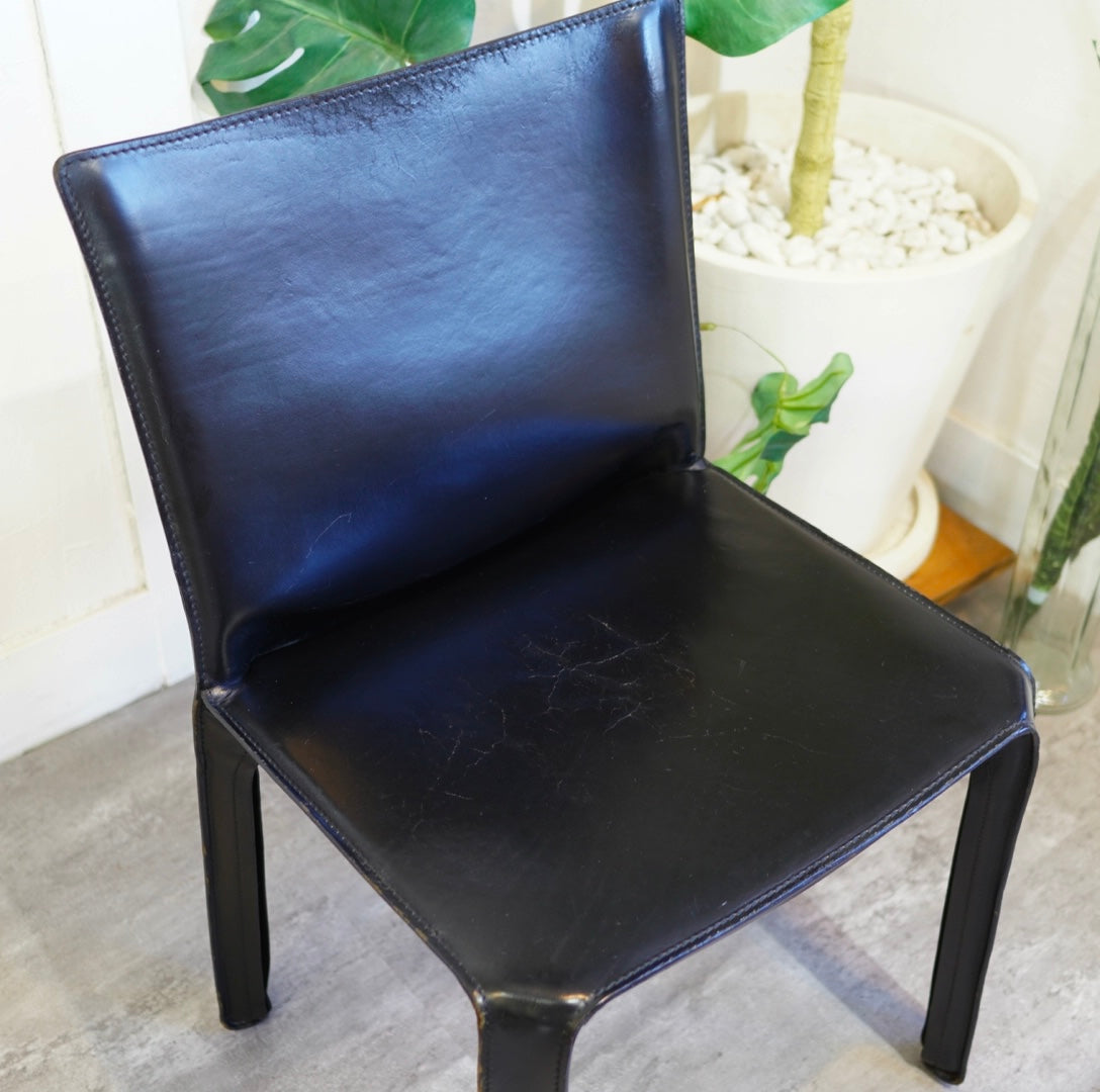 カッシーナ / Cassina キャブ / CAB アームレスチェア 412 マリオ・ベリーニ