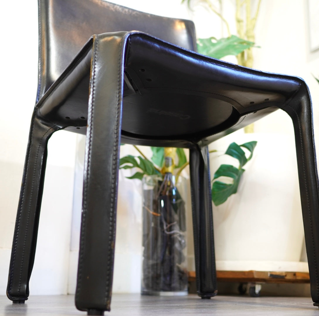 カッシーナ / Cassina キャブ / CAB アームレスチェア 412 マリオ・ベリーニ