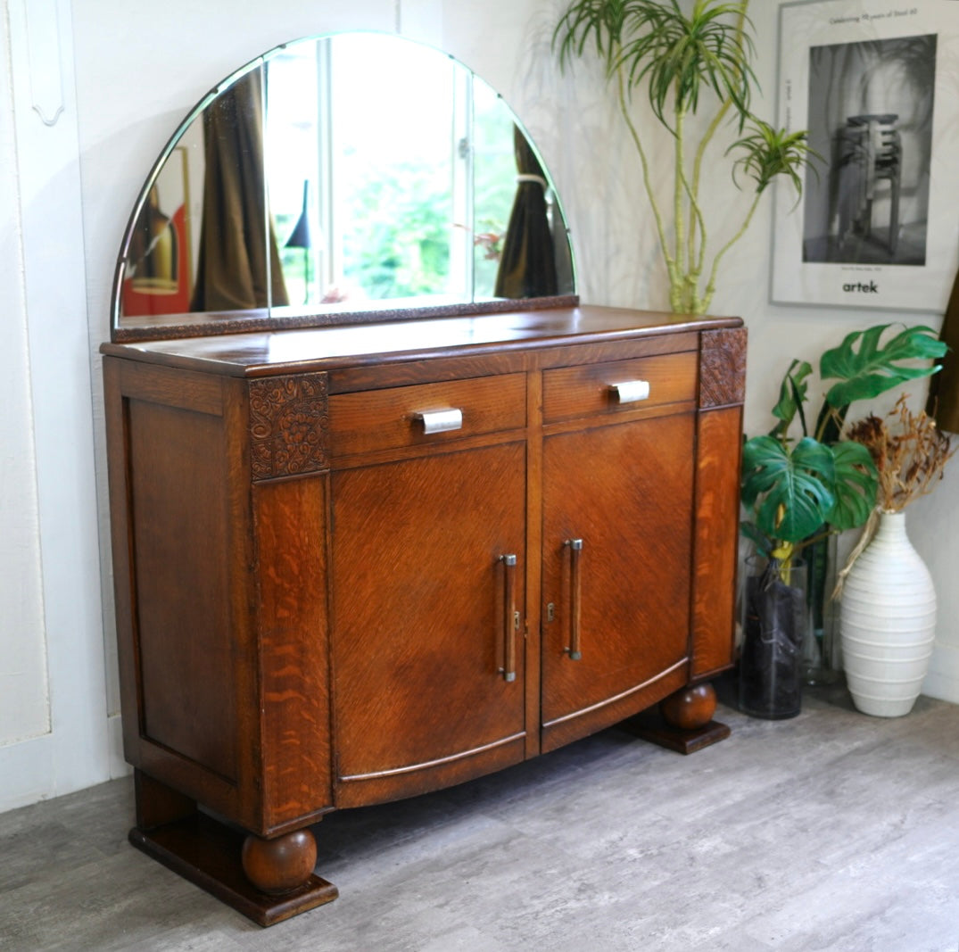 ドレッシングチェスト ドレッサー ミラーチェスト 英国 ブリティッシュアンティーク