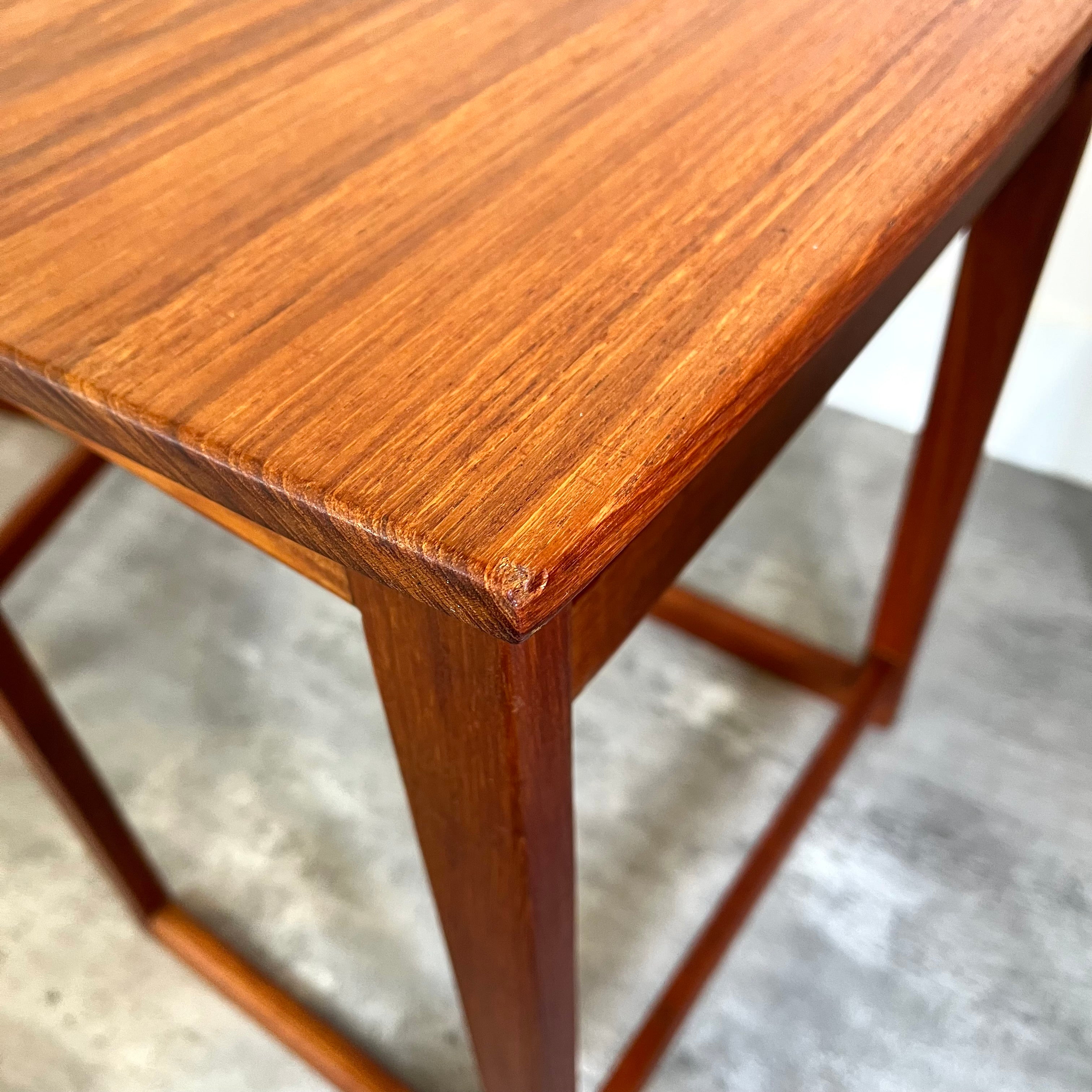 イギリスヴィンテージ ネストテーブル コーヒーテーブル チーク材