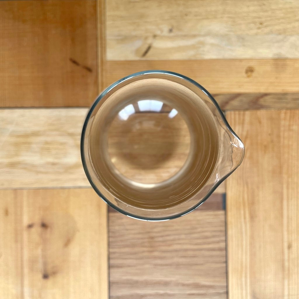 ヌータヤルヴィ / Nuutajarvi カイ・フランク / Kaj Franck ジュースピッチャー 1621 クリア 籐 北欧ヴィンテージ