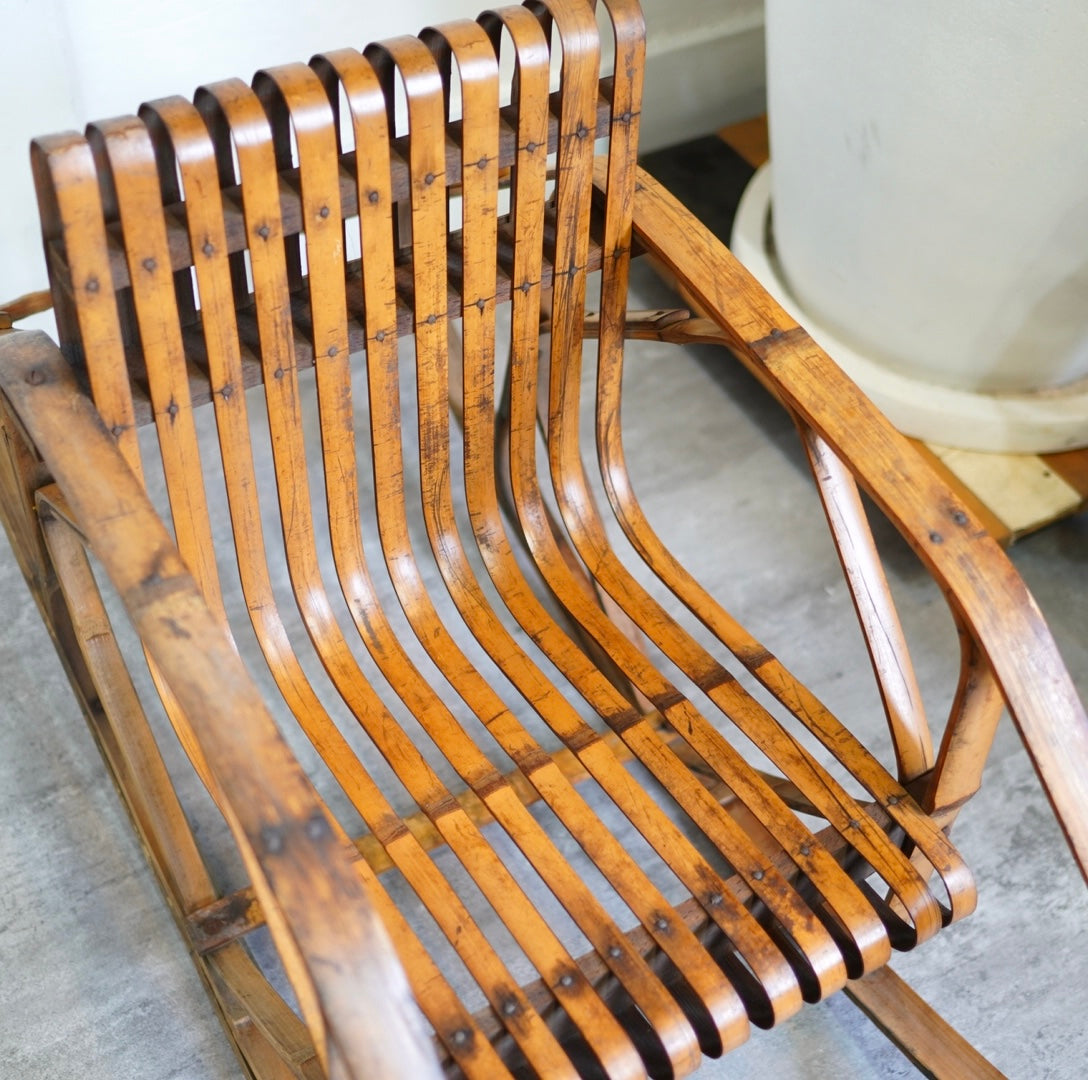 シバヤマ産業 城所右文次 バンブー キッズ ロッキングチェア ヴィンテージ