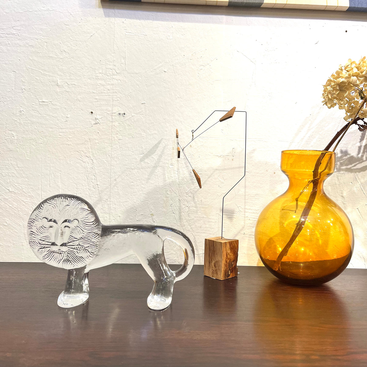 KOSTA BODA Zooシリーズ ライオン Kosta Boda Large Lion Figurine 