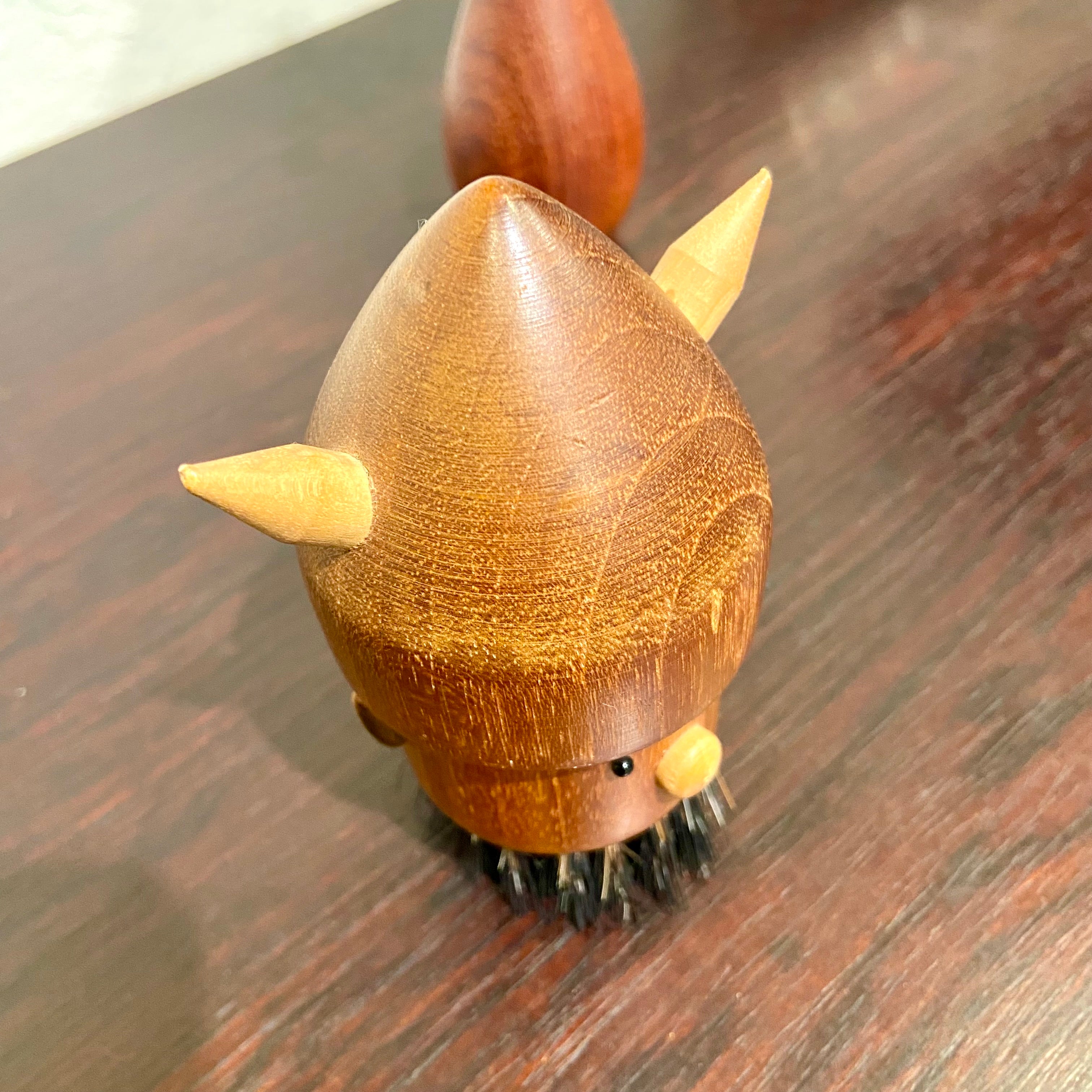 バイキング 洋服ブラシ 人形 置物 ヴィンテージ