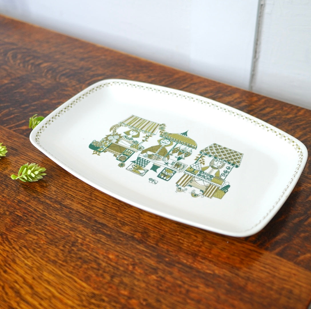 フィッギオ / Figgio マーケット / Market サービングプレート 33.5㎝ ヴィンテージ