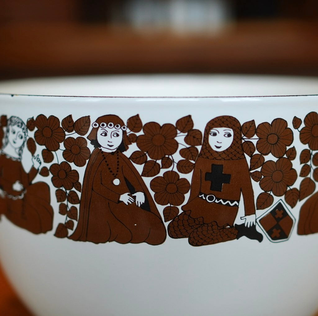 アラビア・フィネル / ARABIA・FINEL 騎士柄ボウル カイ・フランク ヴィンテージ