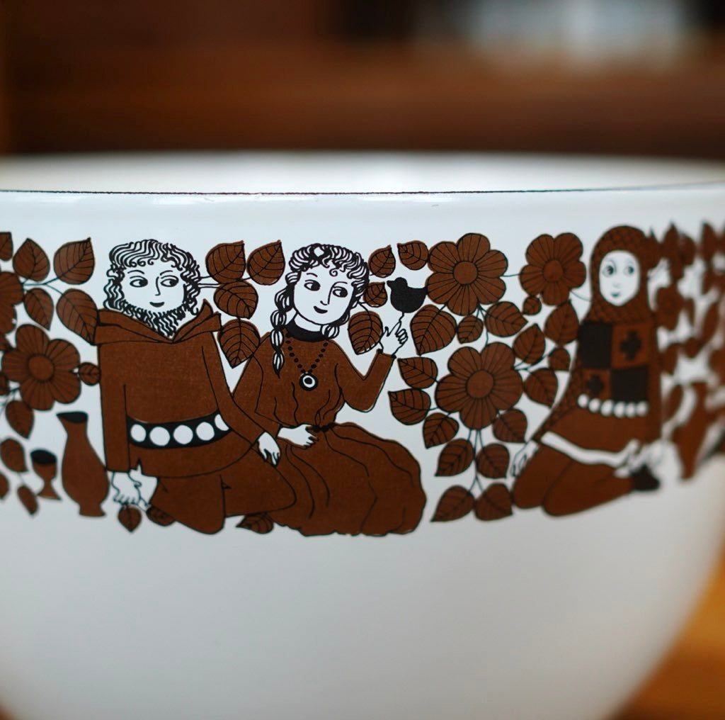 アラビア・フィネル / ARABIA・FINEL 騎士柄ボウル カイ・フランク ヴィンテージ