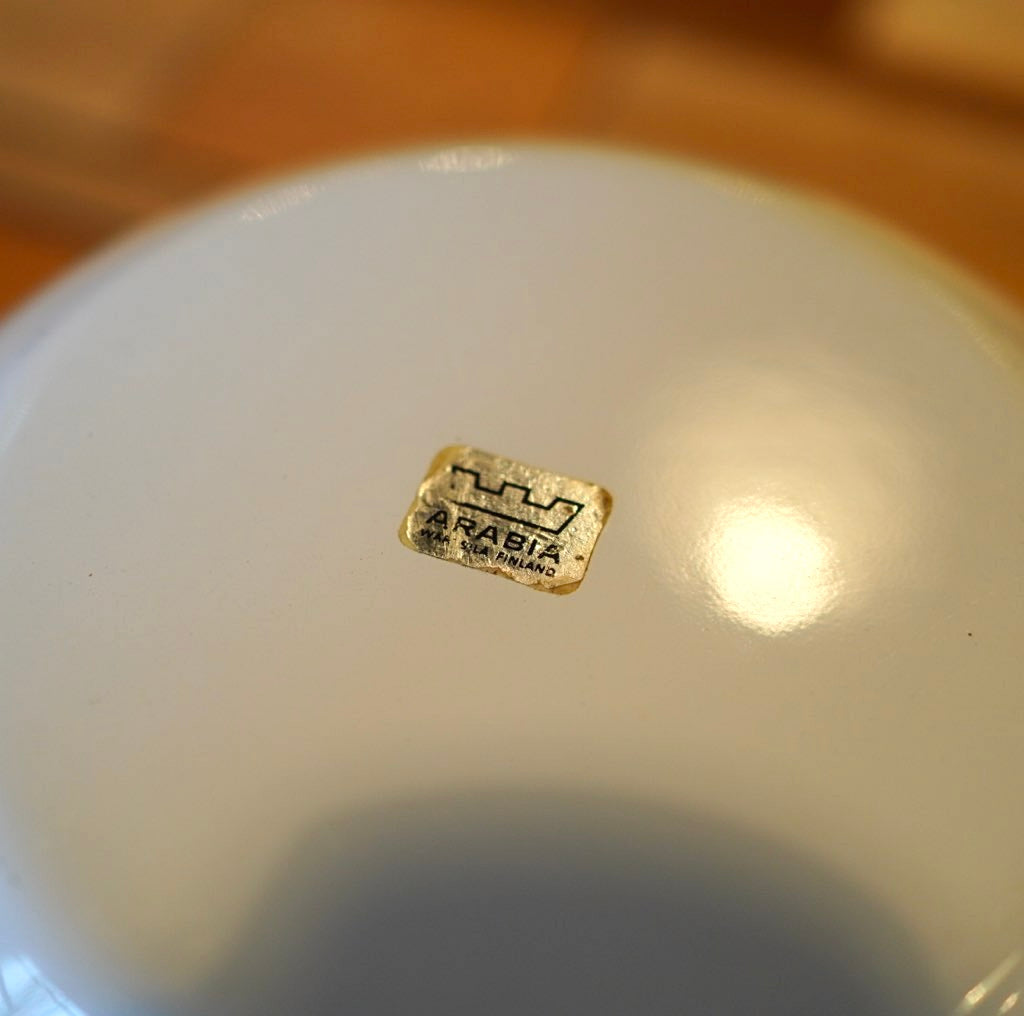 アラビア・フィネル / ARABIA・FINEL 騎士柄ボウル カイ・フランク ヴィンテージ