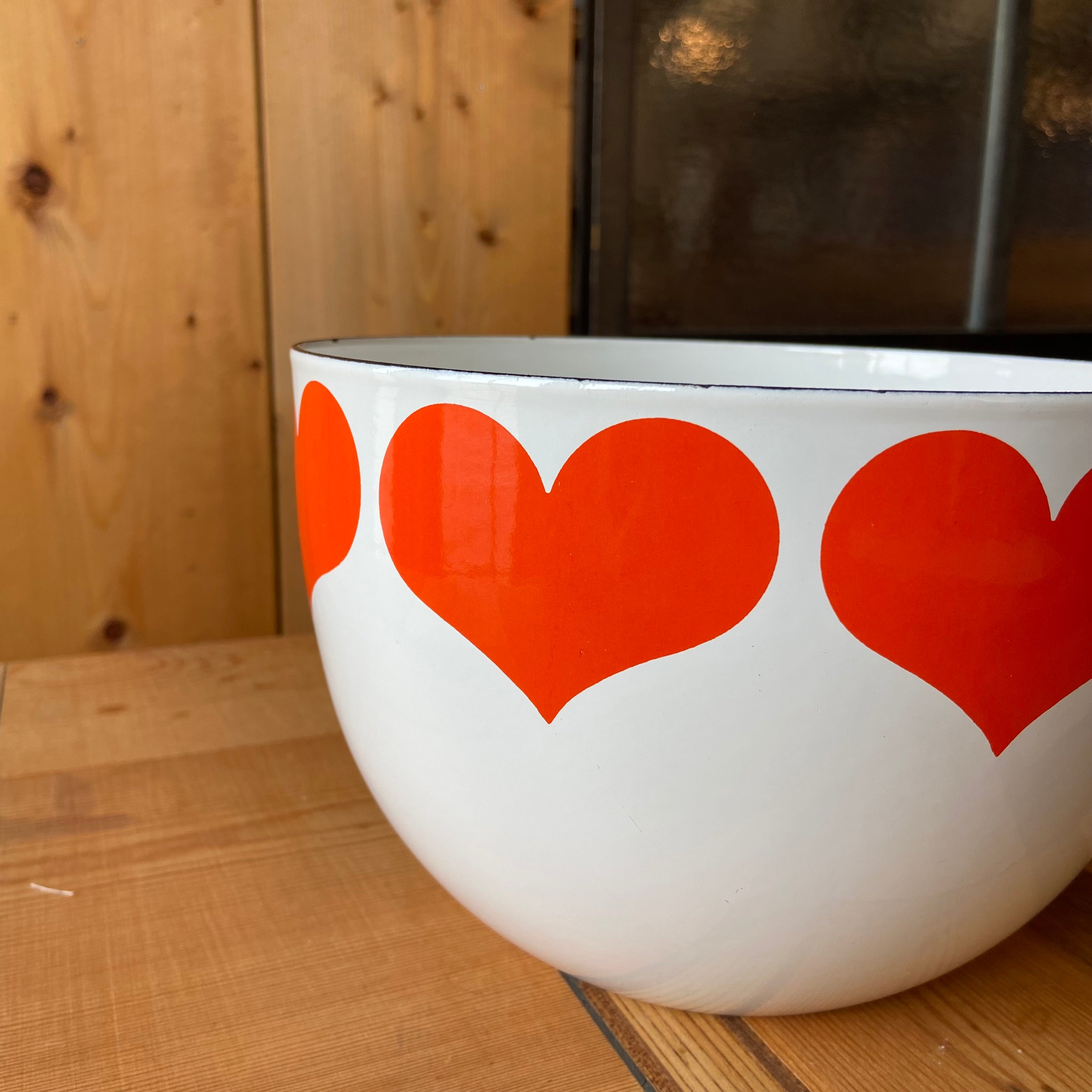 アラビア・フィネル / ARABIA・FINEL ハート柄 ボウル カイ・フランク ヴィンテージ