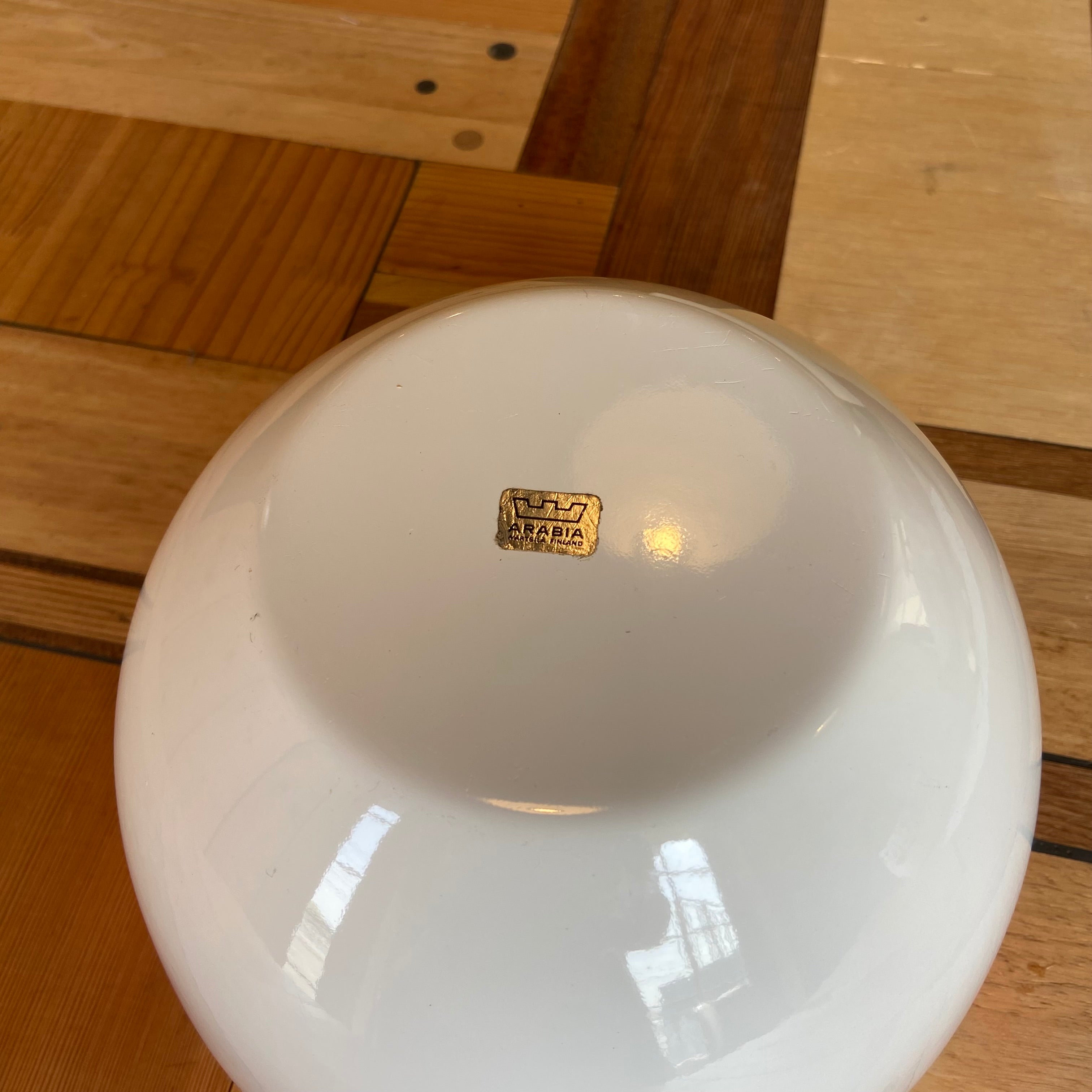 アラビア・フィネル / ARABIA・FINEL ハート柄 ボウル カイ・フランク ヴィンテージ