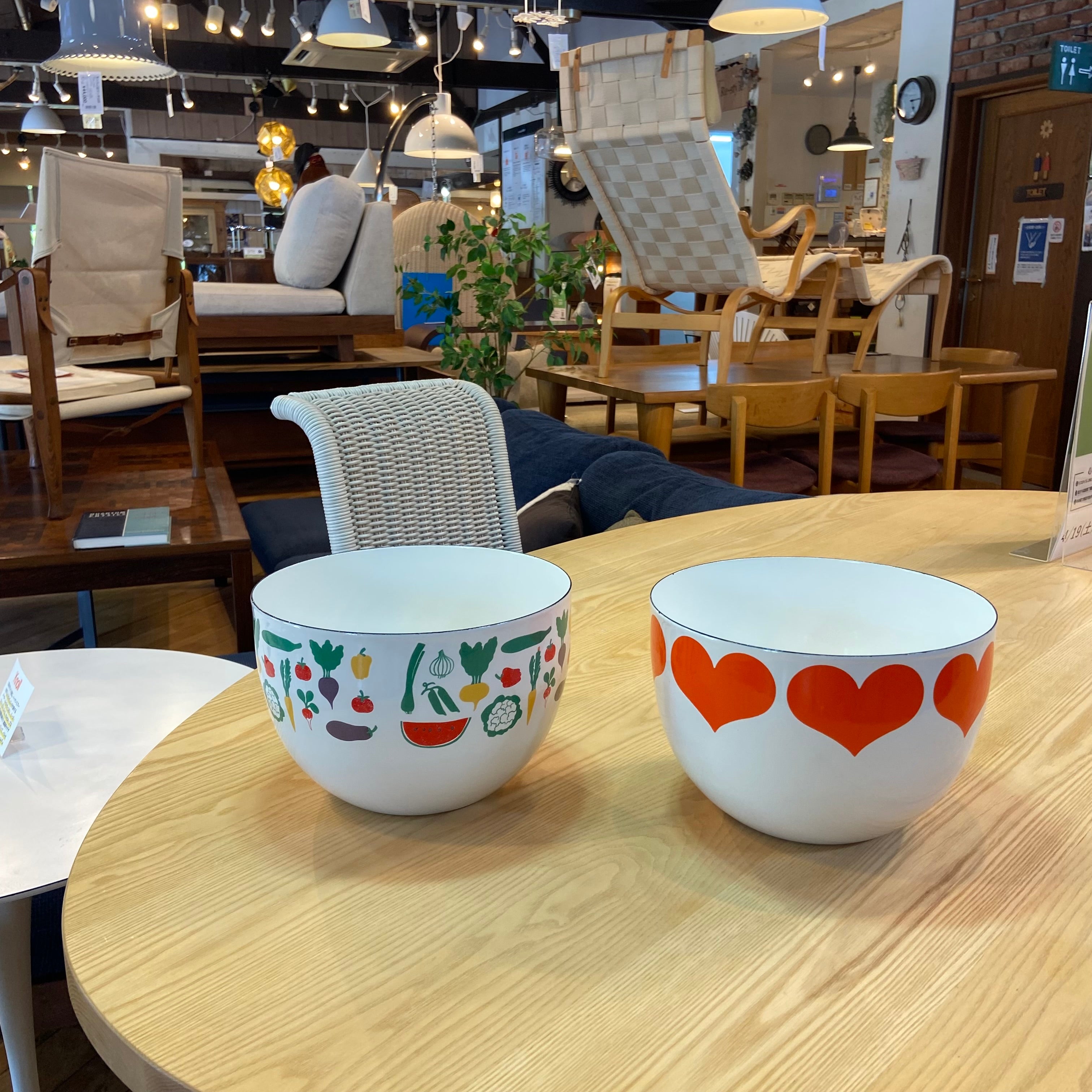 アラビア・フィネル / ARABIA・FINEL 野菜柄 ボウル カイ・フランク ヴィンテージ