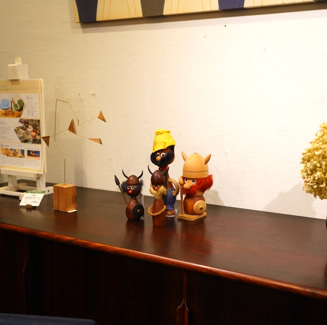 ノギンス / NOGGINS バイキング 人形 デンマーク製 北欧ヴィンテージ